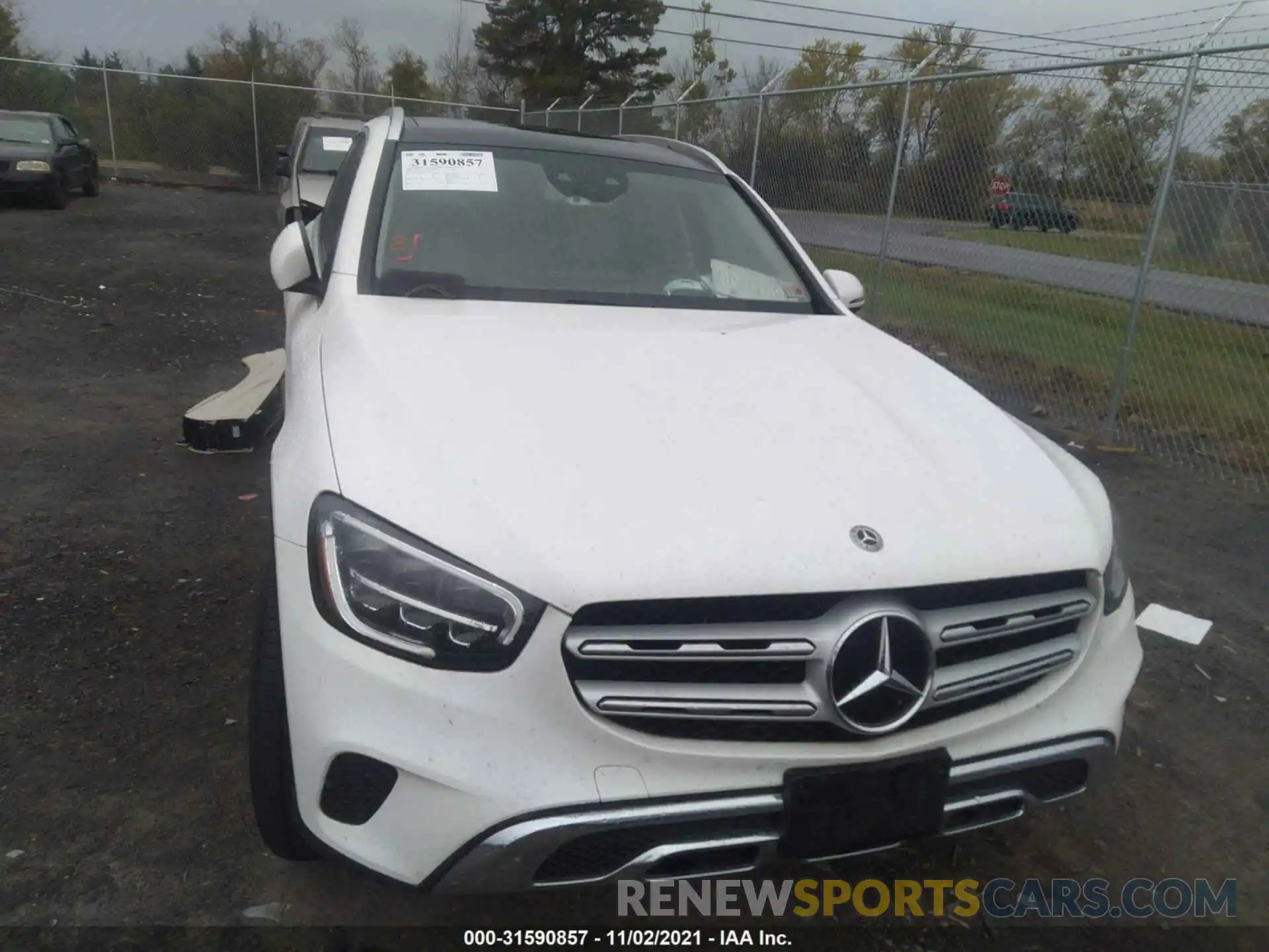 6 Photograph of a damaged car W1N0G8EBXLF865556 MERCEDES-BENZ GLC 2020