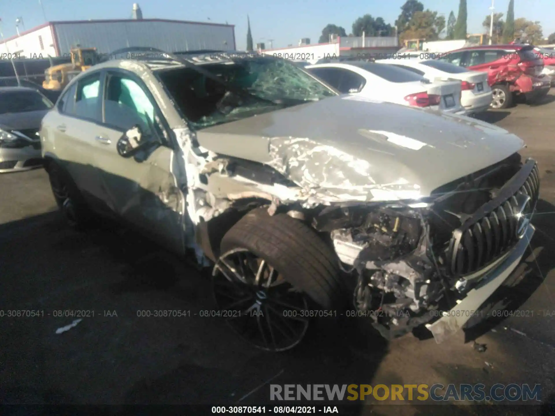 1 Photograph of a damaged car W1N0J6EB2LF774352 MERCEDES-BENZ GLC 2020