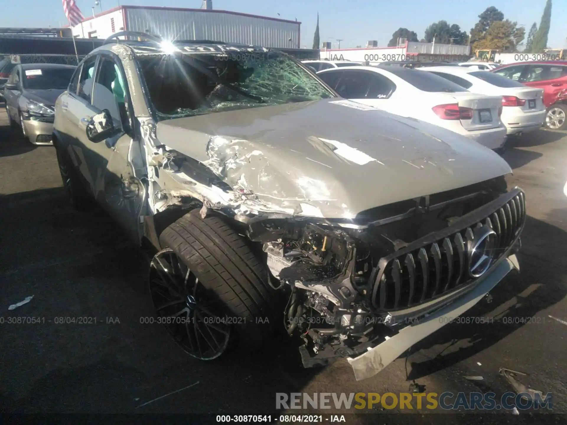 6 Photograph of a damaged car W1N0J6EB2LF774352 MERCEDES-BENZ GLC 2020