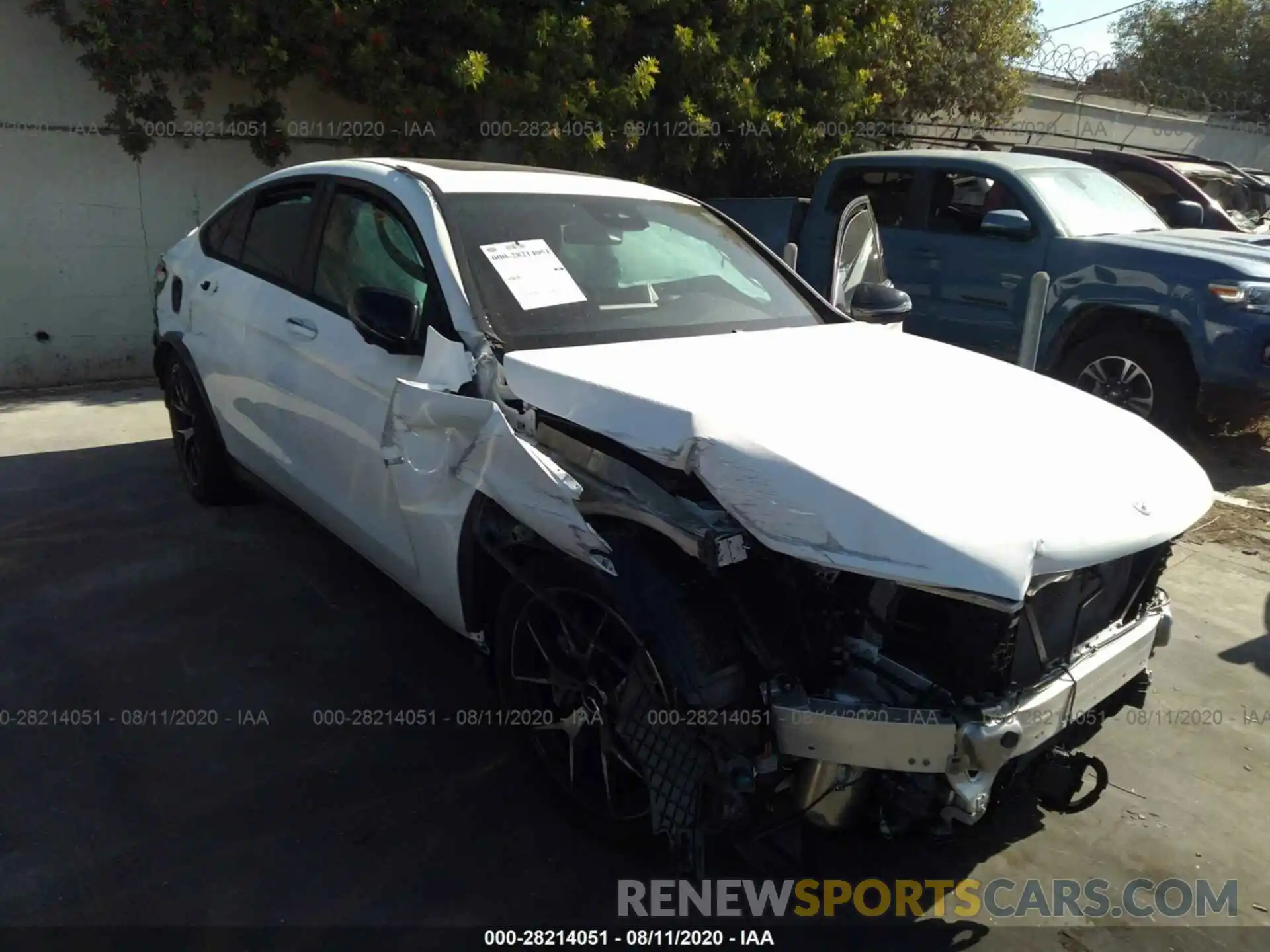 1 Photograph of a damaged car W1N0J6EB5LF789203 MERCEDES-BENZ GLC 2020