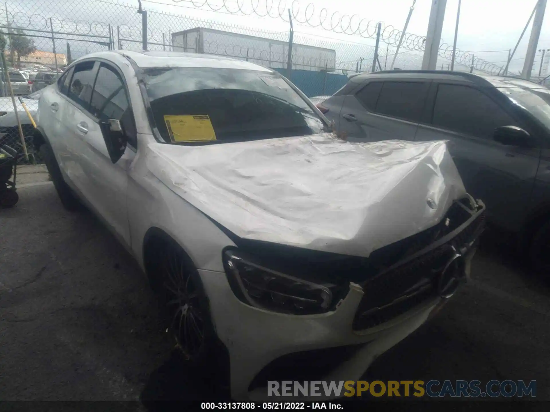 1 Photograph of a damaged car W1N0J8EB0LF843101 MERCEDES-BENZ GLC 2020