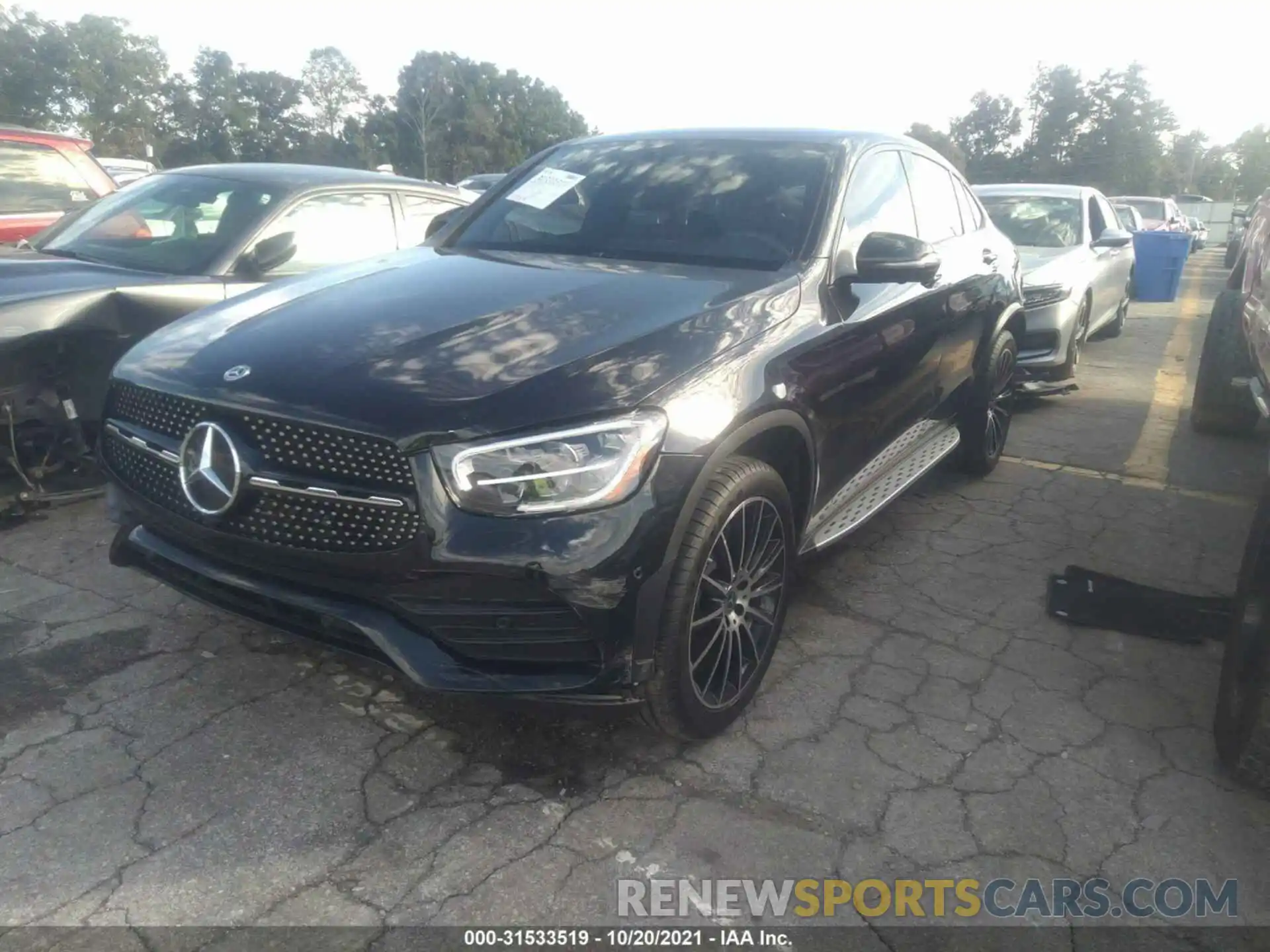 2 Photograph of a damaged car W1N0J8EB1LF841938 MERCEDES-BENZ GLC 2020