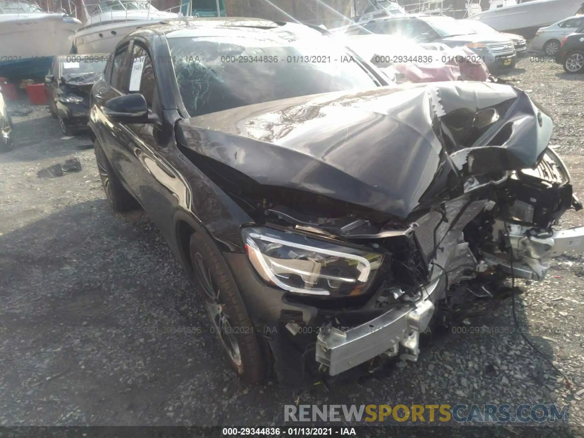 1 Photograph of a damaged car W1N0J8EB5LF865353 MERCEDES-BENZ GLC 2020