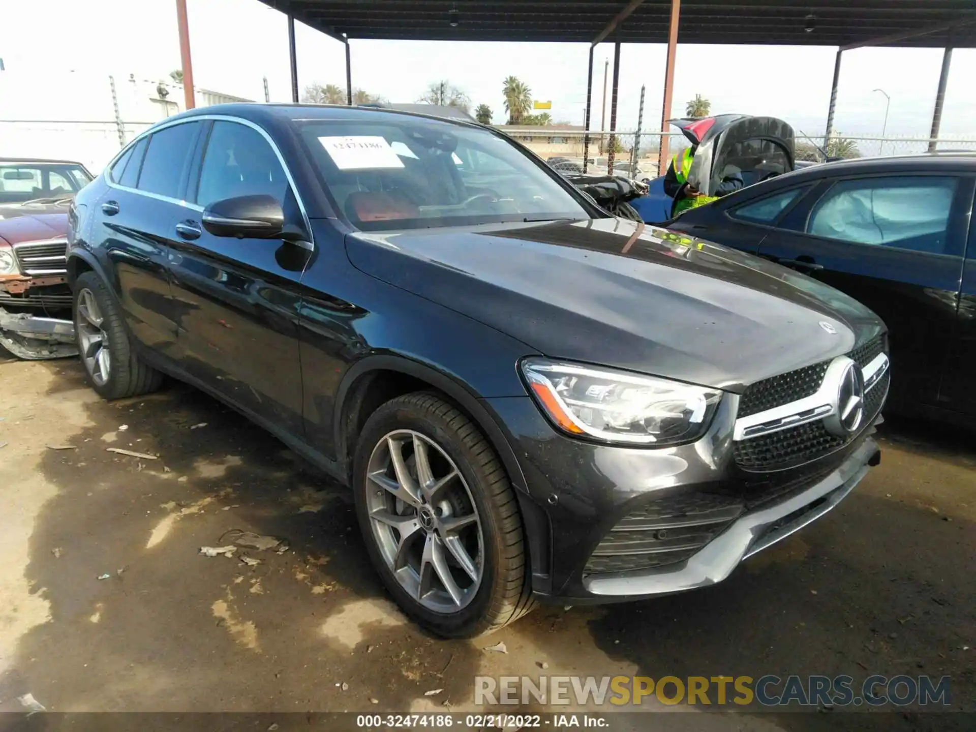 1 Photograph of a damaged car W1N0J8EB6LF801161 MERCEDES-BENZ GLC 2020