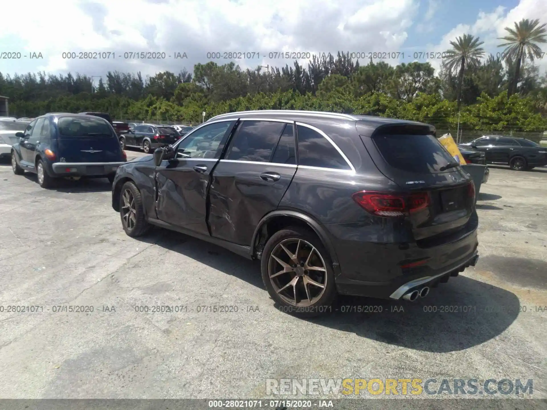 3 Photograph of a damaged car WDC0G6EB0LF734898 MERCEDES-BENZ GLC 2020