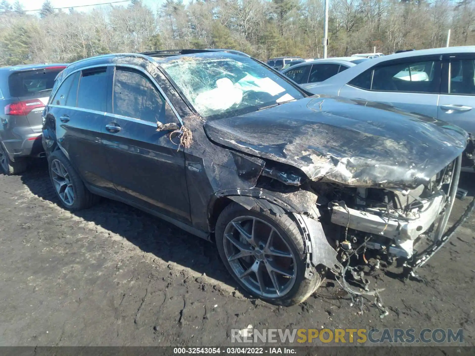 1 Photograph of a damaged car WDC0G6EB4LF728604 MERCEDES-BENZ GLC 2020