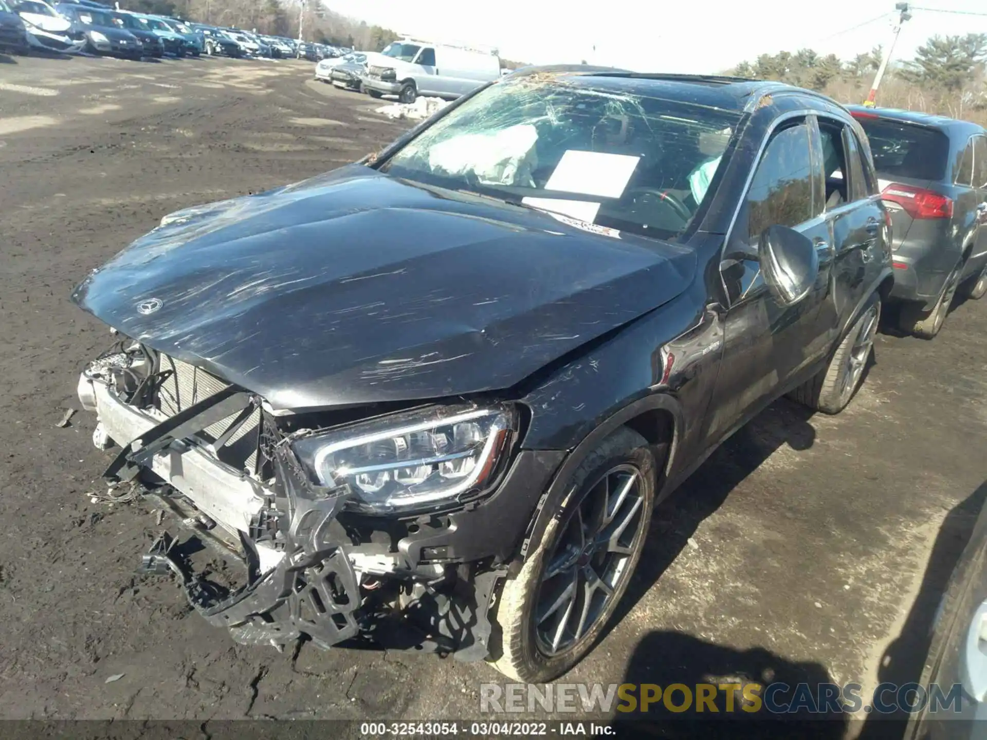 2 Photograph of a damaged car WDC0G6EB4LF728604 MERCEDES-BENZ GLC 2020