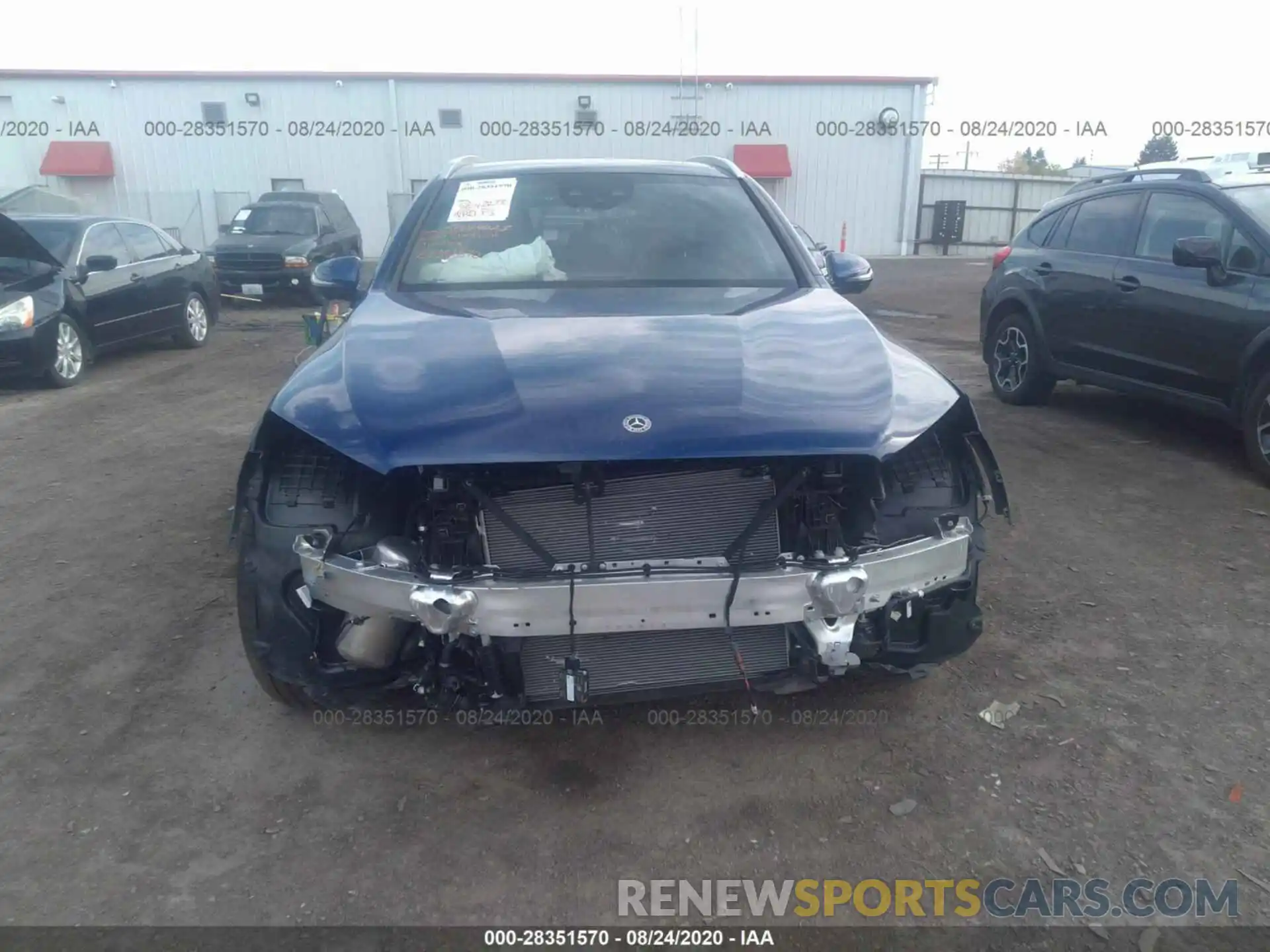 6 Photograph of a damaged car WDC0G6EBXLF725044 MERCEDES-BENZ GLC 2020