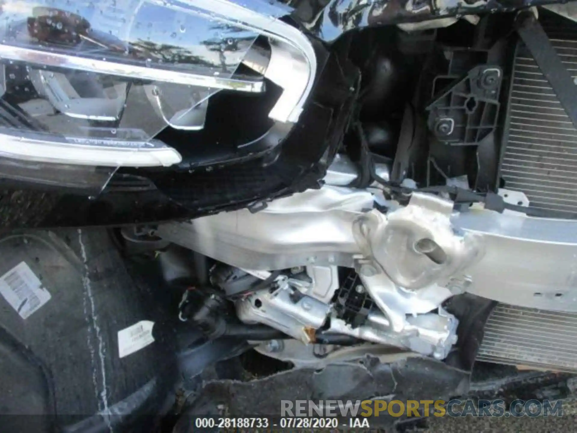 5 Фотография поврежденного автомобиля WDC0G8DB0LF737622 MERCEDES-BENZ GLC 2020