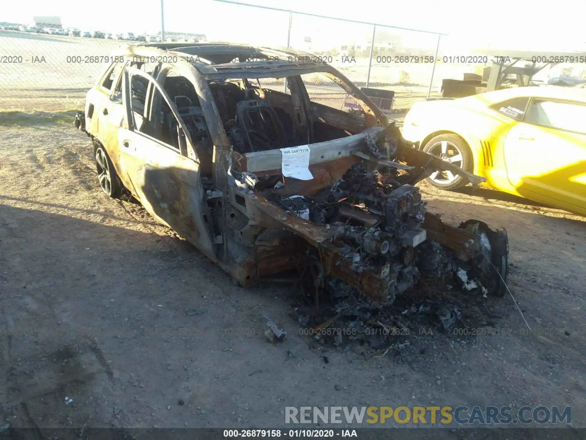 1 Фотография поврежденного автомобиля WDC0G8DB3LF738294 MERCEDES-BENZ GLC 2020