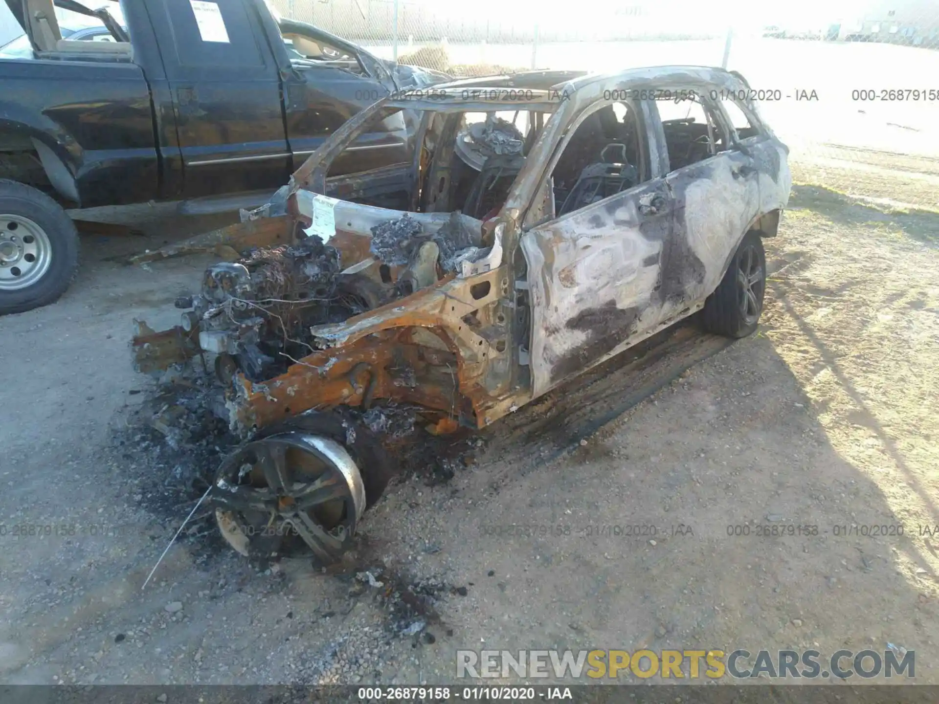 2 Фотография поврежденного автомобиля WDC0G8DB3LF738294 MERCEDES-BENZ GLC 2020