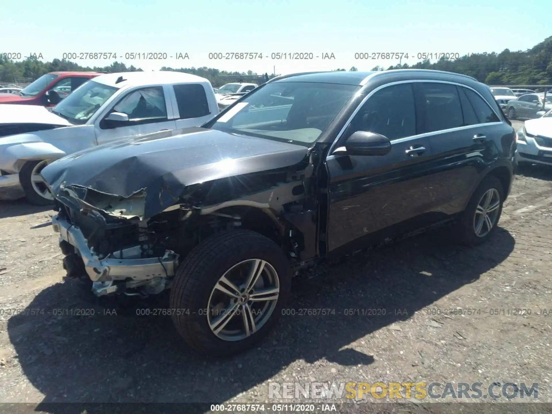 2 Photograph of a damaged car WDC0G8DB4LF701142 MERCEDES-BENZ GLC 2020