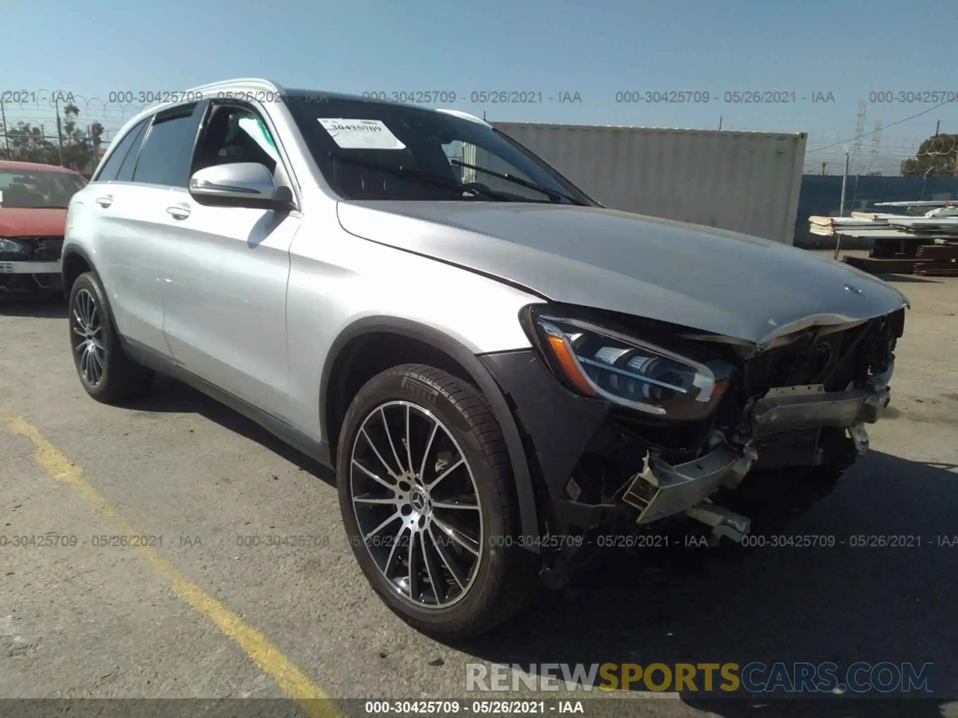 1 Photograph of a damaged car WDC0G8DBXLF673248 MERCEDES-BENZ GLC 2020