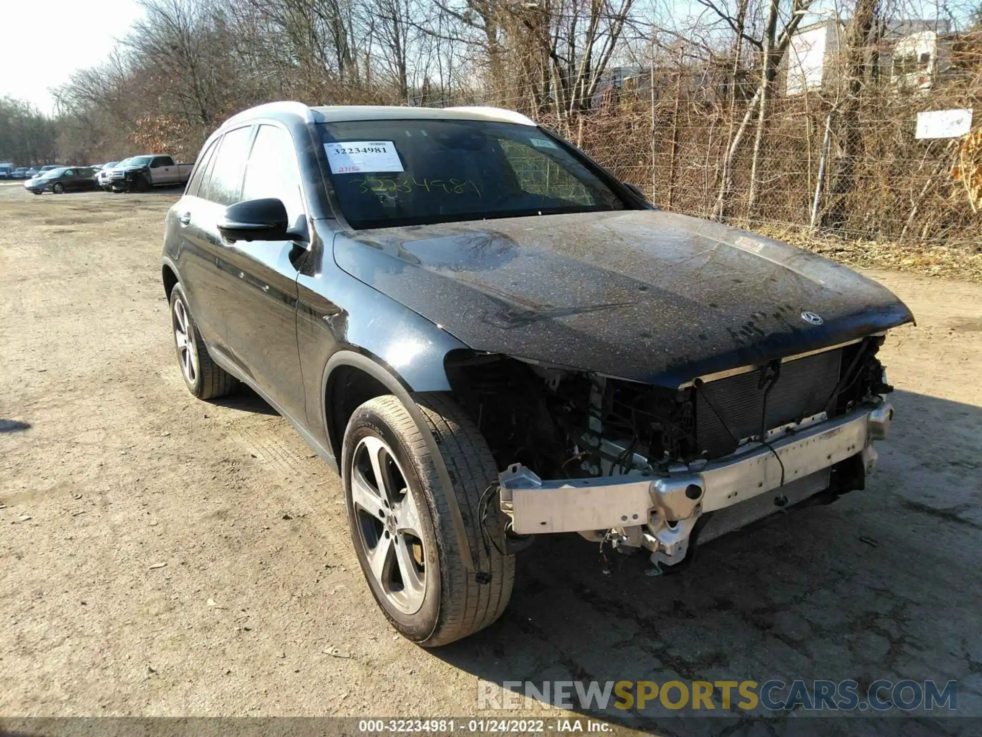 1 Photograph of a damaged car WDC0G8EB0LF690445 MERCEDES-BENZ GLC 2020