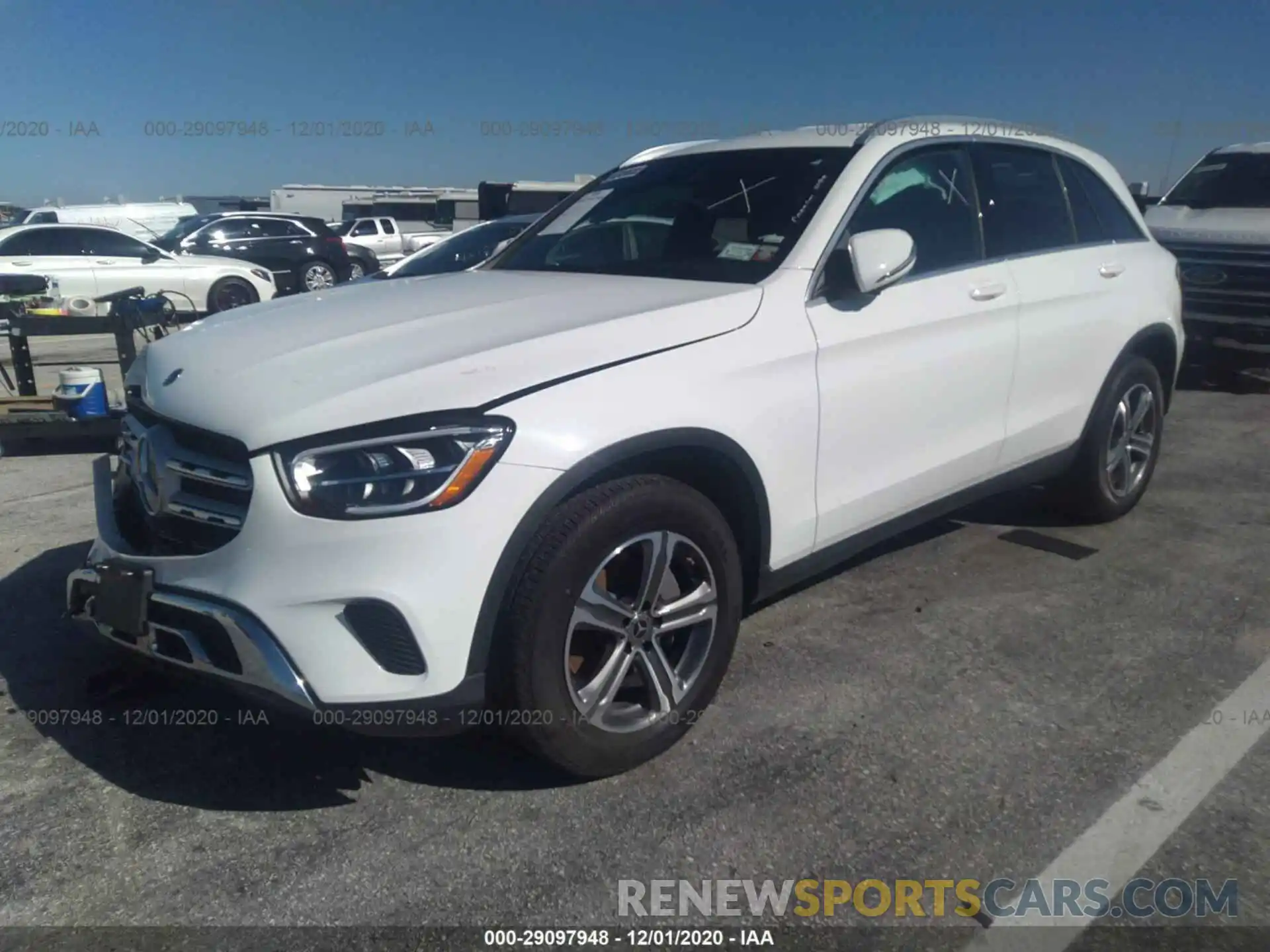 2 Photograph of a damaged car WDC0G8EB0LF708670 MERCEDES-BENZ GLC 2020