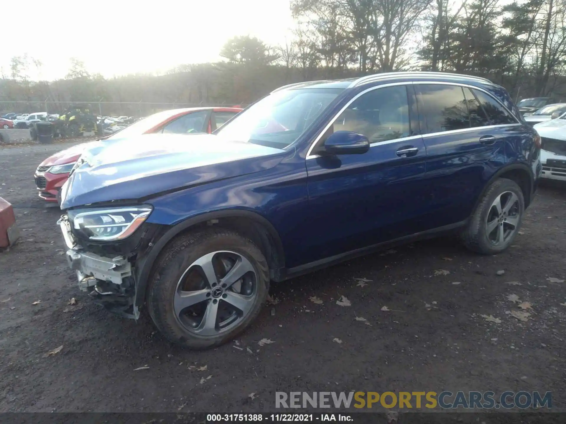 2 Photograph of a damaged car WDC0G8EB0LF748568 MERCEDES-BENZ GLC 2020