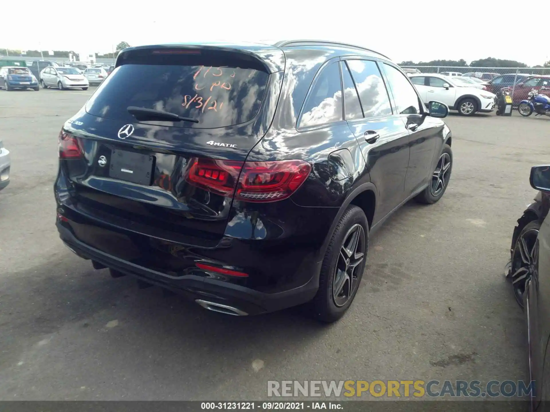 4 Photograph of a damaged car WDC0G8EB0LF751230 MERCEDES-BENZ GLC 2020