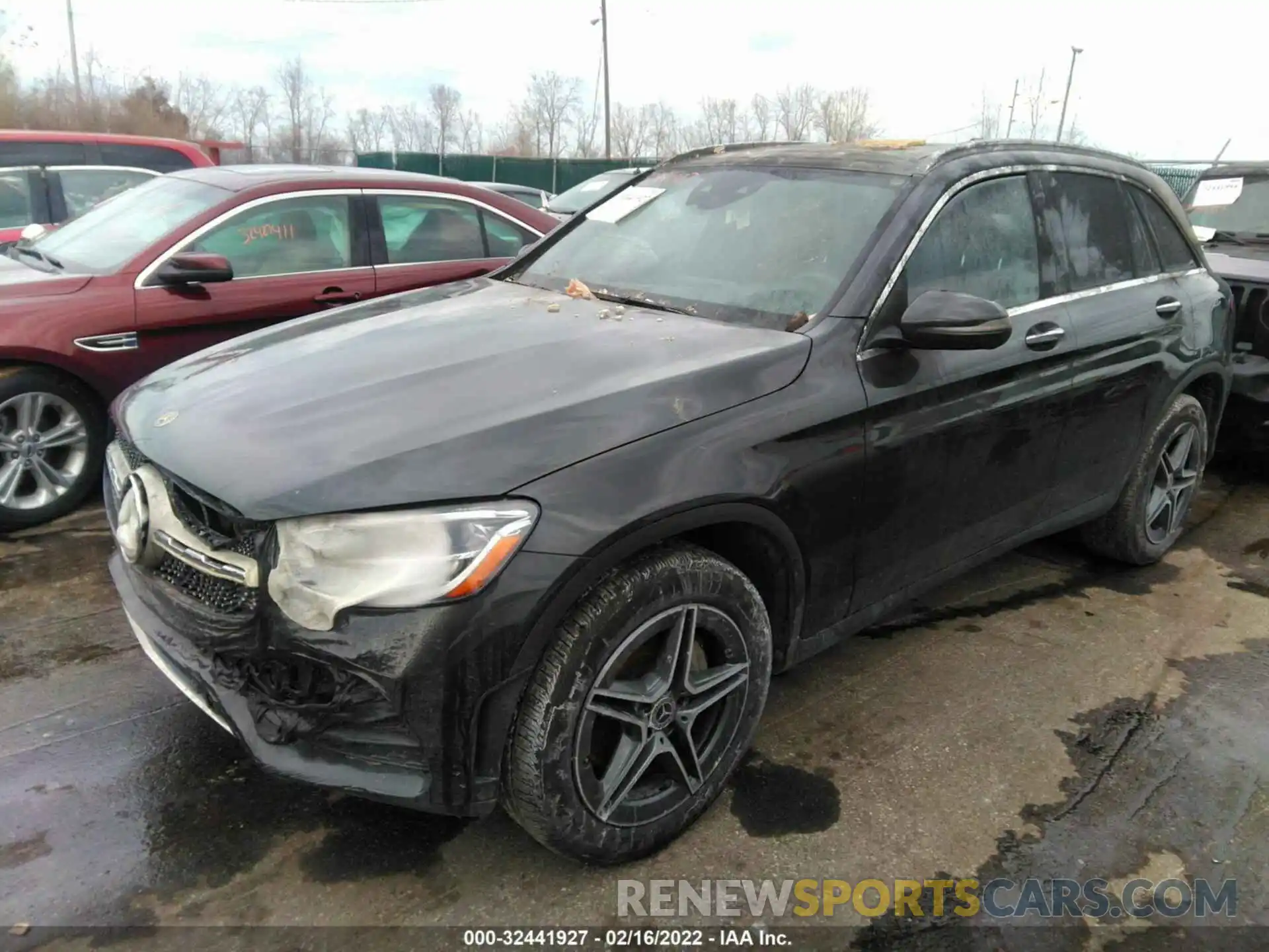 2 Фотография поврежденного автомобиля WDC0G8EB2LF701705 MERCEDES-BENZ GLC 2020