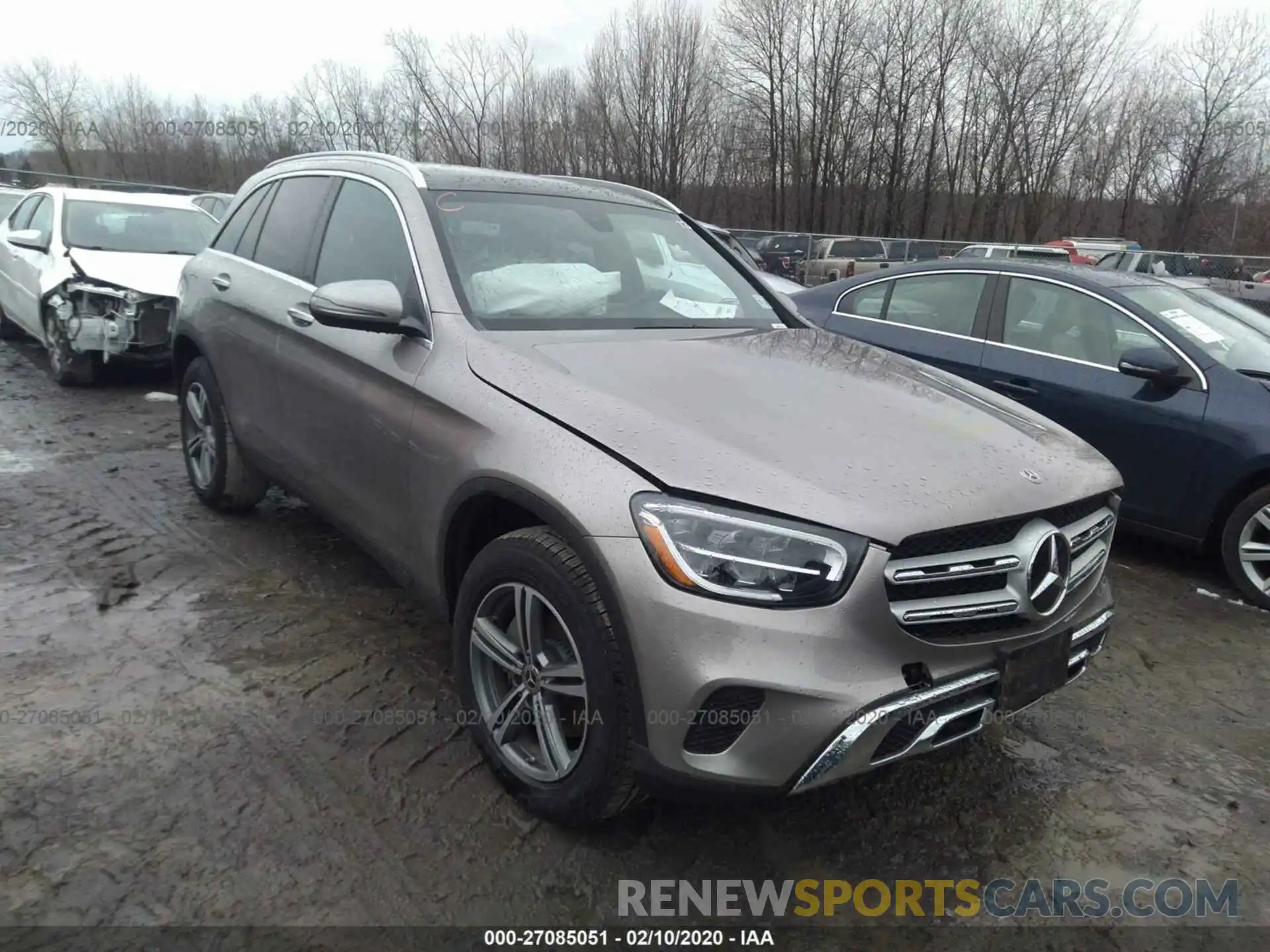 1 Photograph of a damaged car WDC0G8EB2LF703650 MERCEDES-BENZ GLC 2020