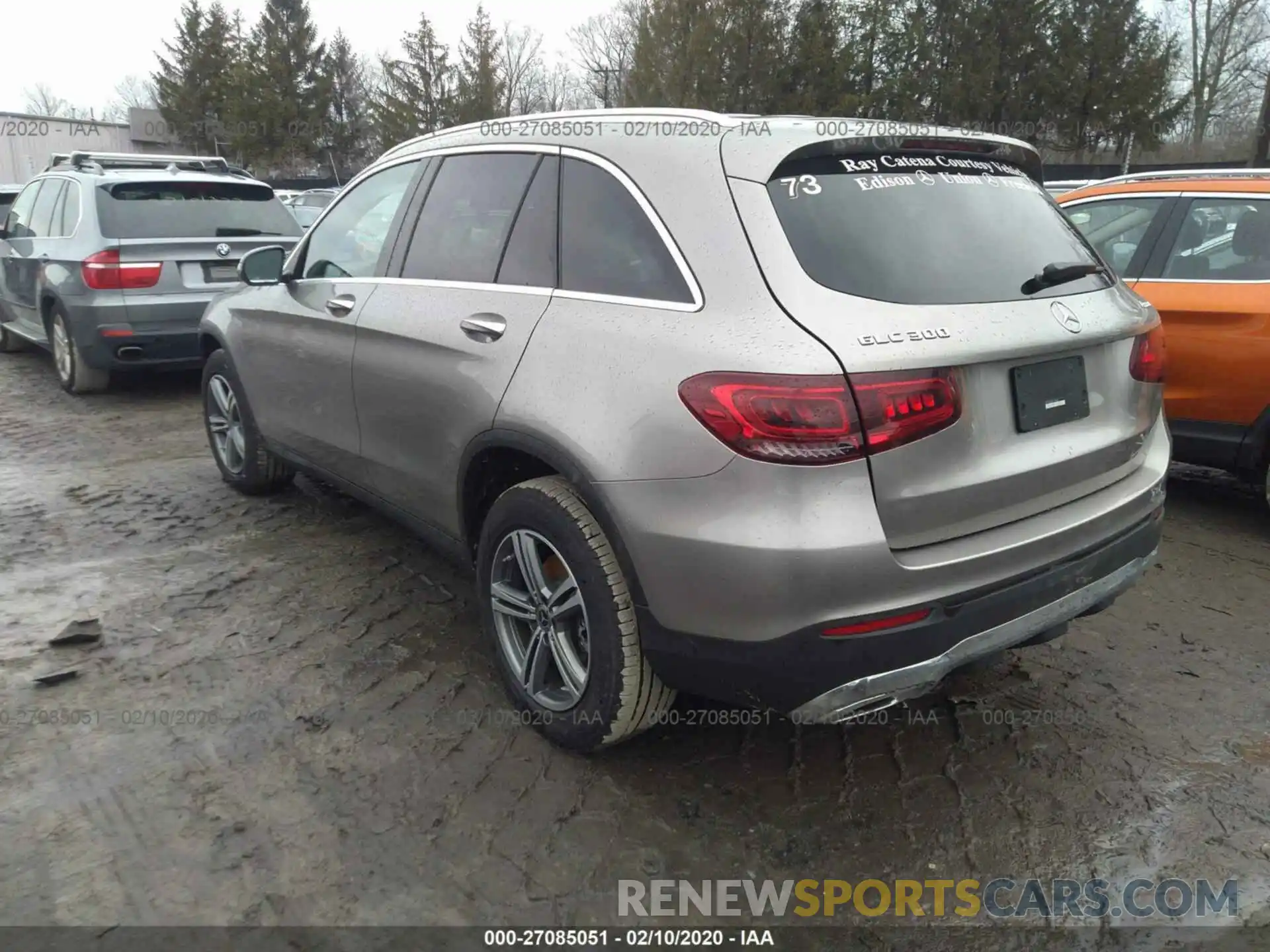 3 Photograph of a damaged car WDC0G8EB2LF703650 MERCEDES-BENZ GLC 2020