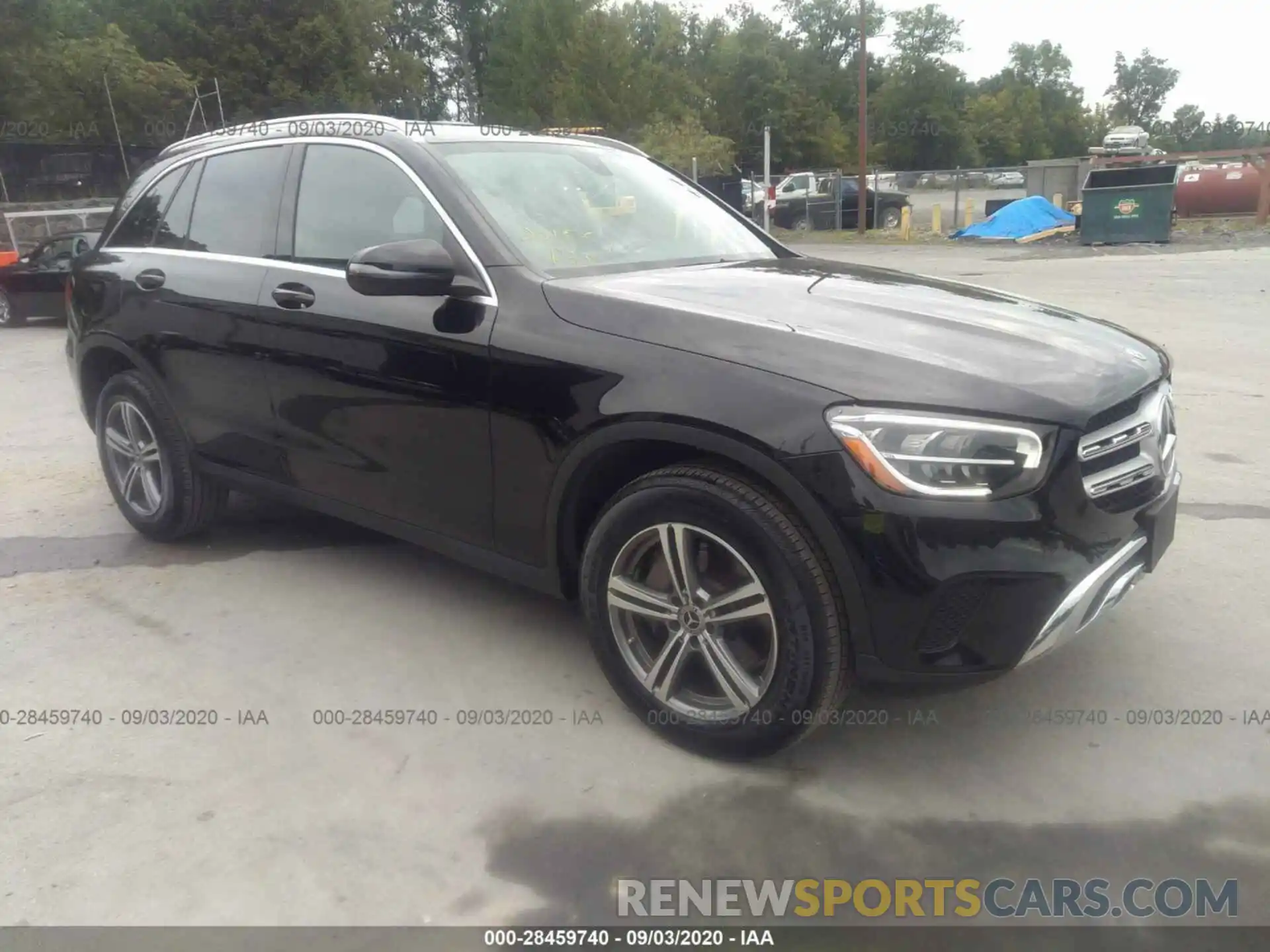 1 Photograph of a damaged car WDC0G8EB2LF710324 MERCEDES-BENZ GLC 2020