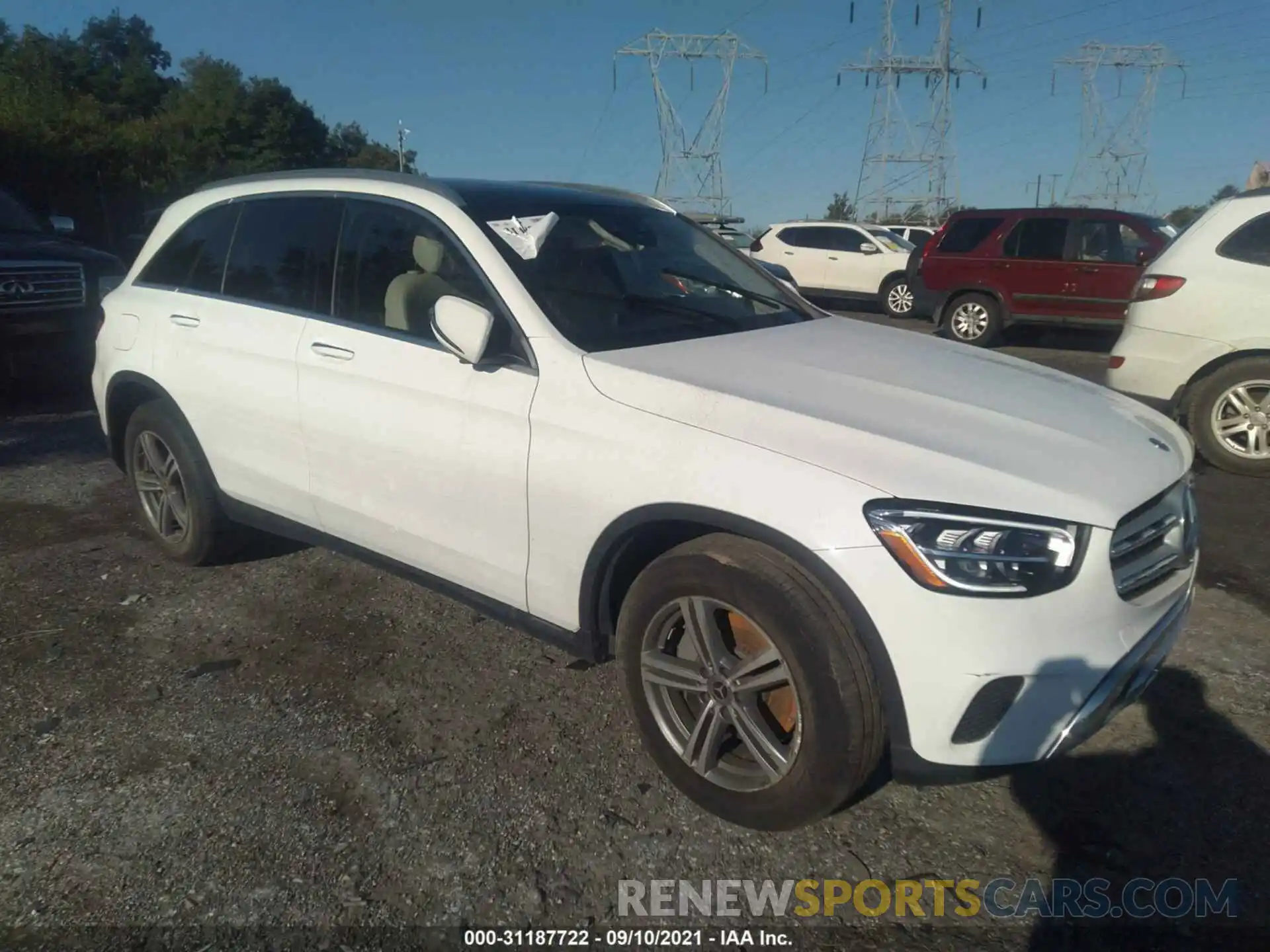 1 Photograph of a damaged car WDC0G8EB2LF723963 MERCEDES-BENZ GLC 2020