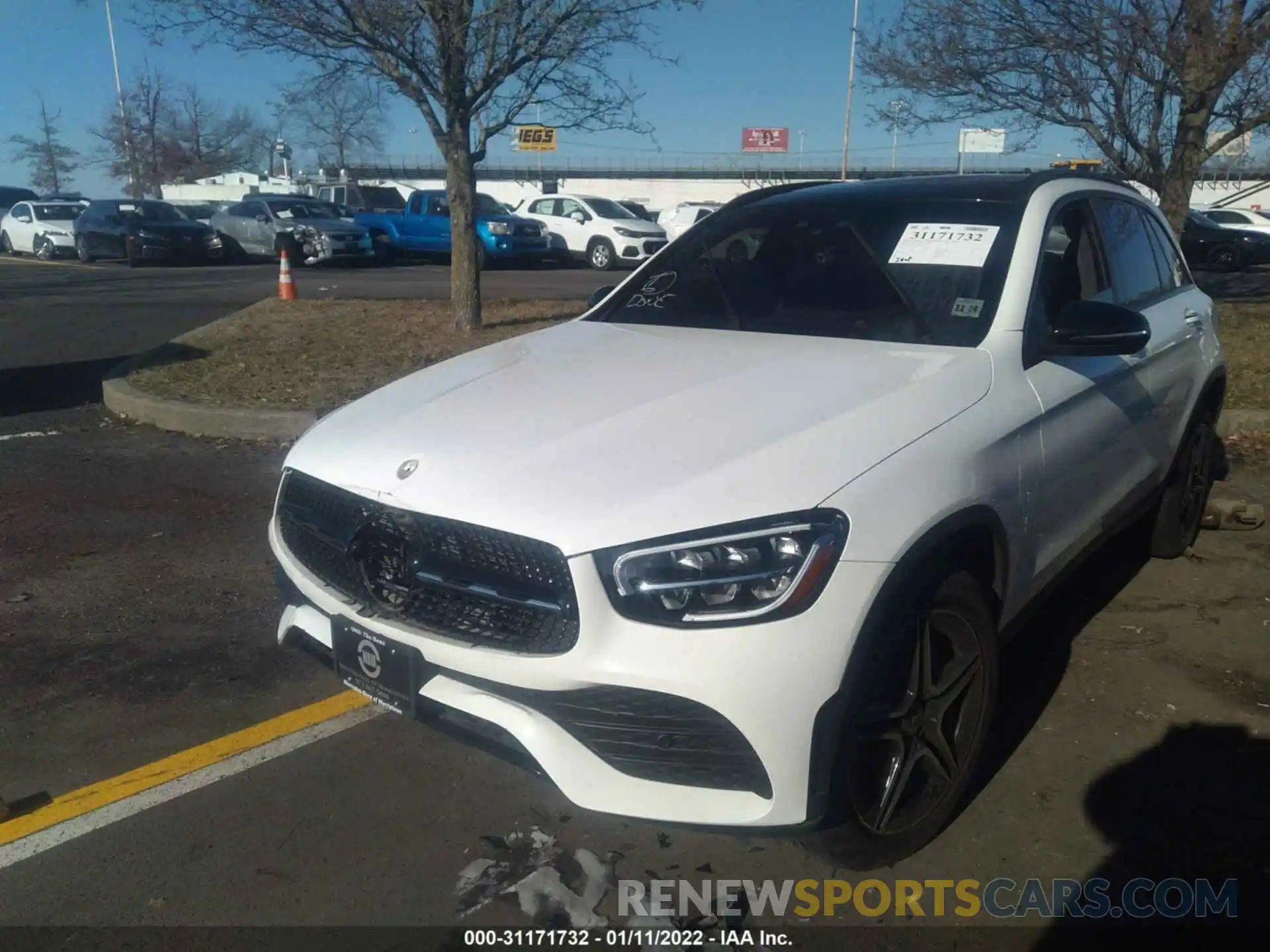 2 Photograph of a damaged car WDC0G8EB2LF732520 MERCEDES-BENZ GLC 2020