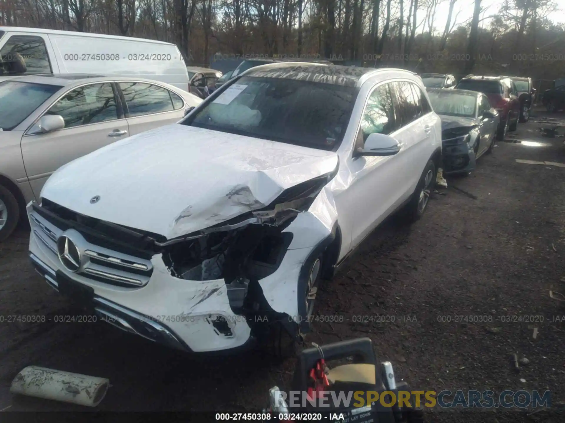 2 Photograph of a damaged car WDC0G8EB2LF743663 MERCEDES-BENZ GLC 2020