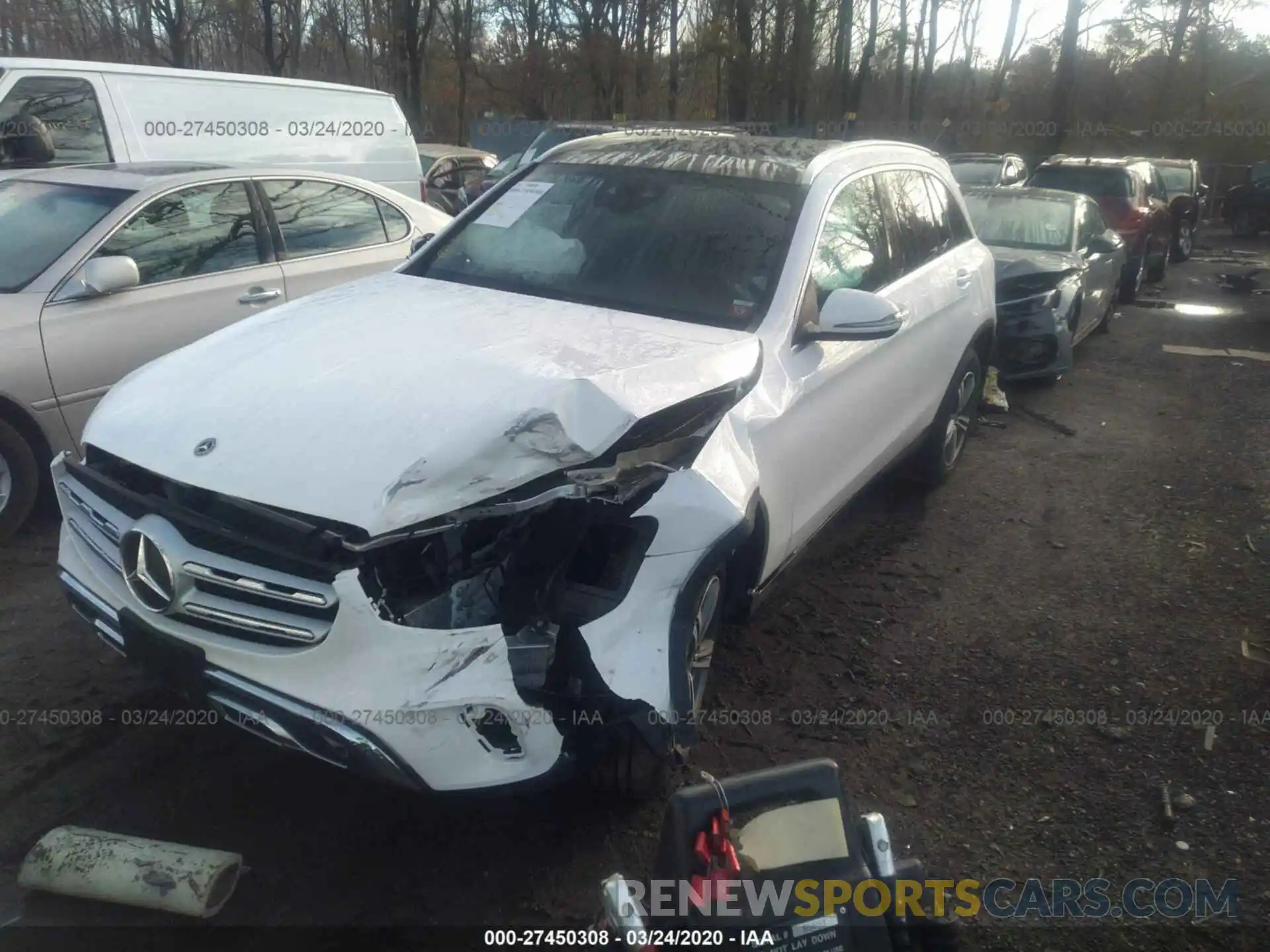 6 Фотография поврежденного автомобиля WDC0G8EB2LF743663 MERCEDES-BENZ GLC 2020