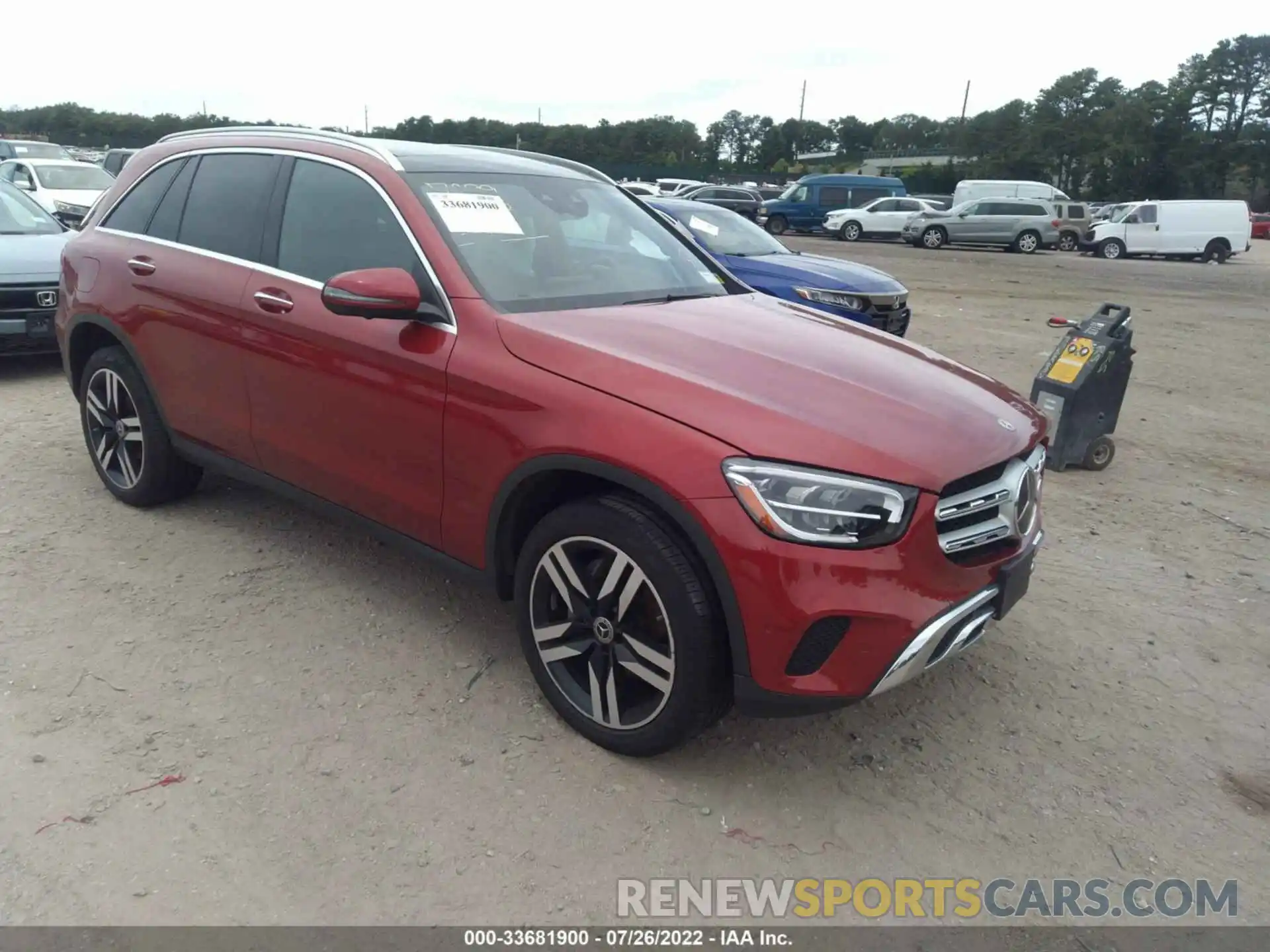 1 Photograph of a damaged car WDC0G8EB3LF670030 MERCEDES-BENZ GLC 2020