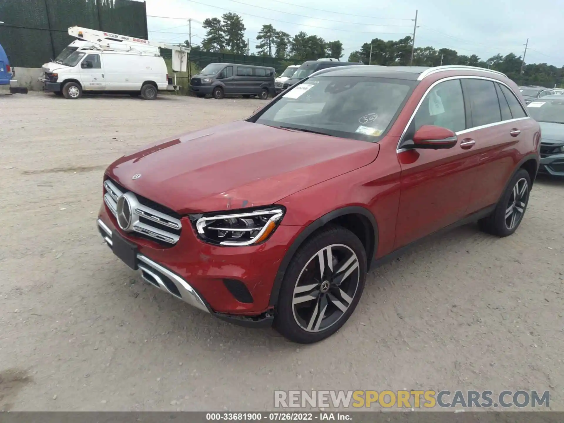 2 Photograph of a damaged car WDC0G8EB3LF670030 MERCEDES-BENZ GLC 2020