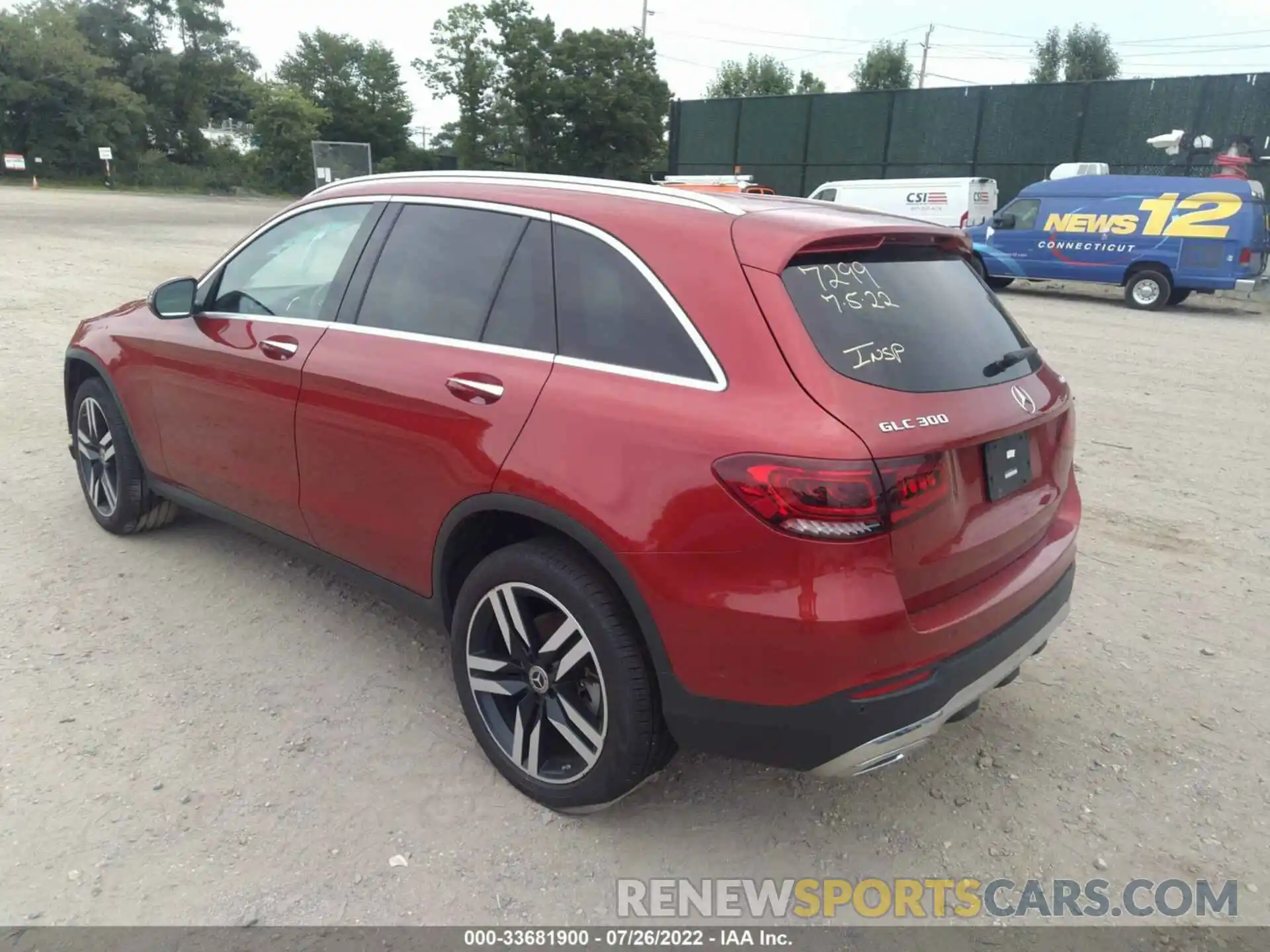 3 Photograph of a damaged car WDC0G8EB3LF670030 MERCEDES-BENZ GLC 2020