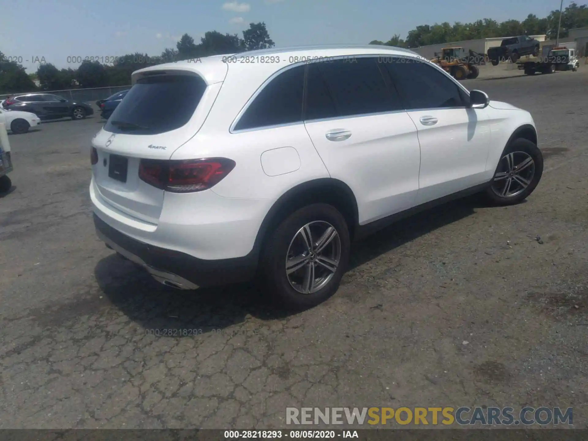 4 Photograph of a damaged car WDC0G8EB3LF712132 MERCEDES-BENZ GLC 2020