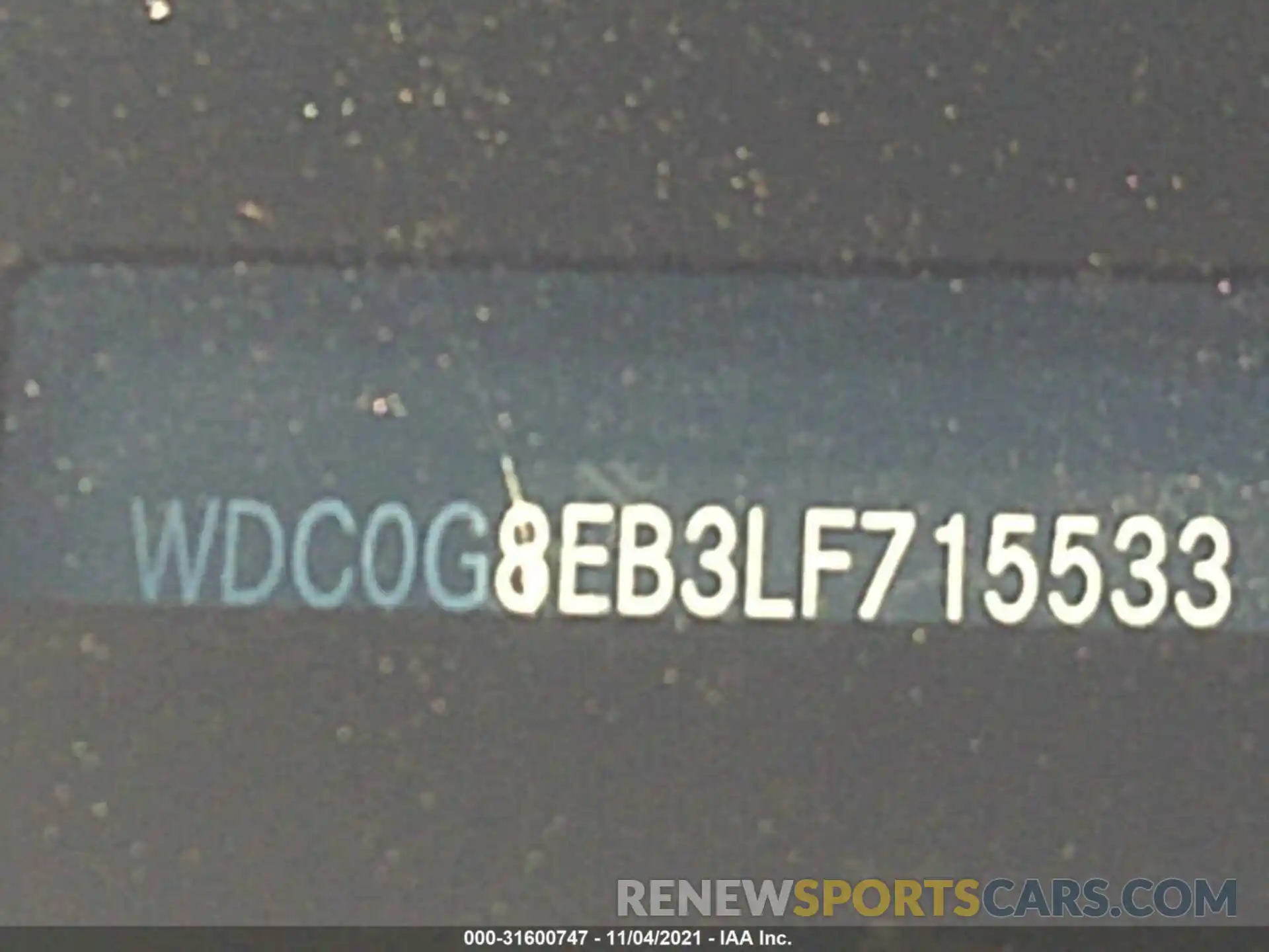 9 Photograph of a damaged car WDC0G8EB3LF715533 MERCEDES-BENZ GLC 2020