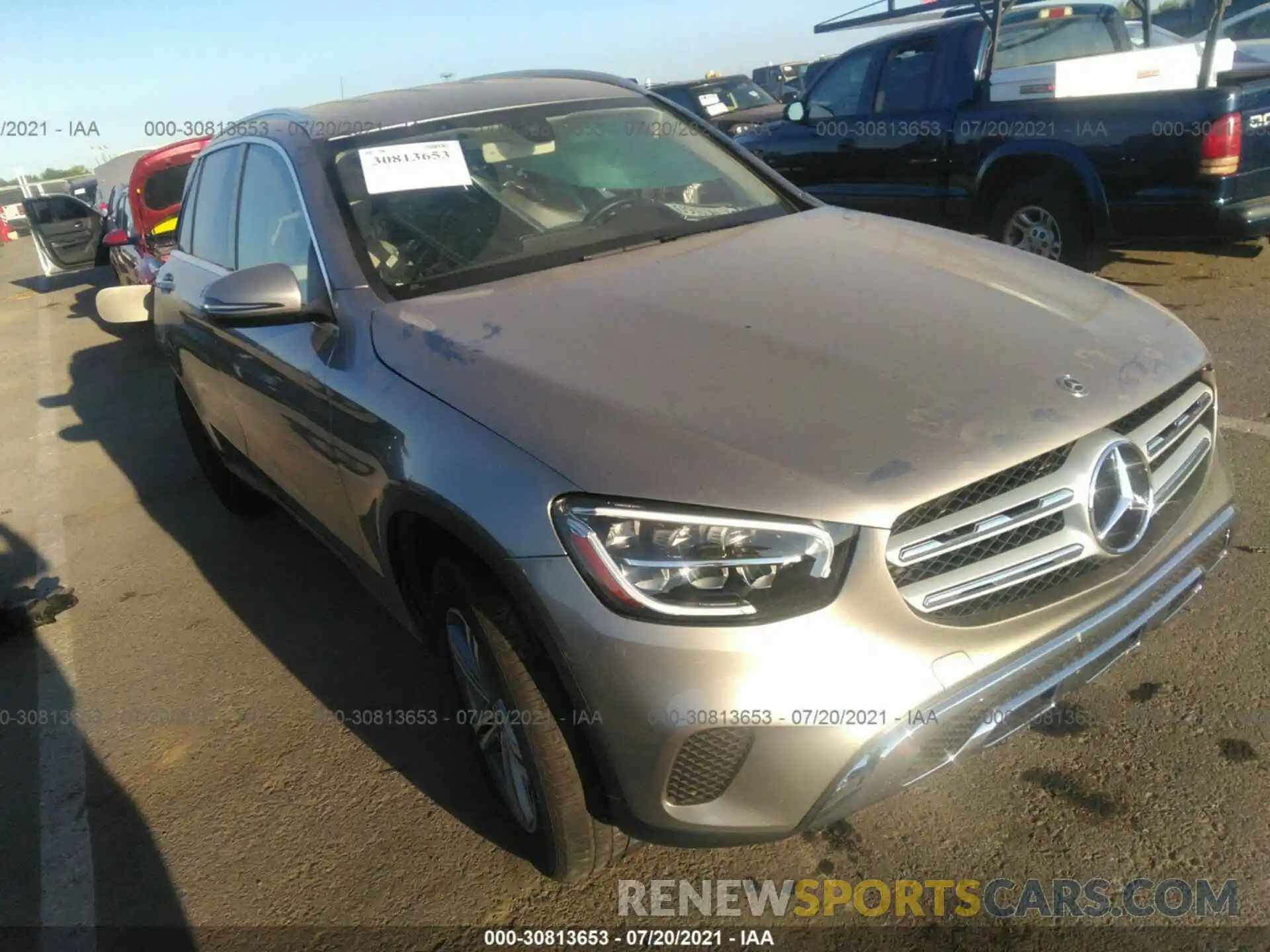 1 Photograph of a damaged car WDC0G8EB4LF706811 MERCEDES-BENZ GLC 2020