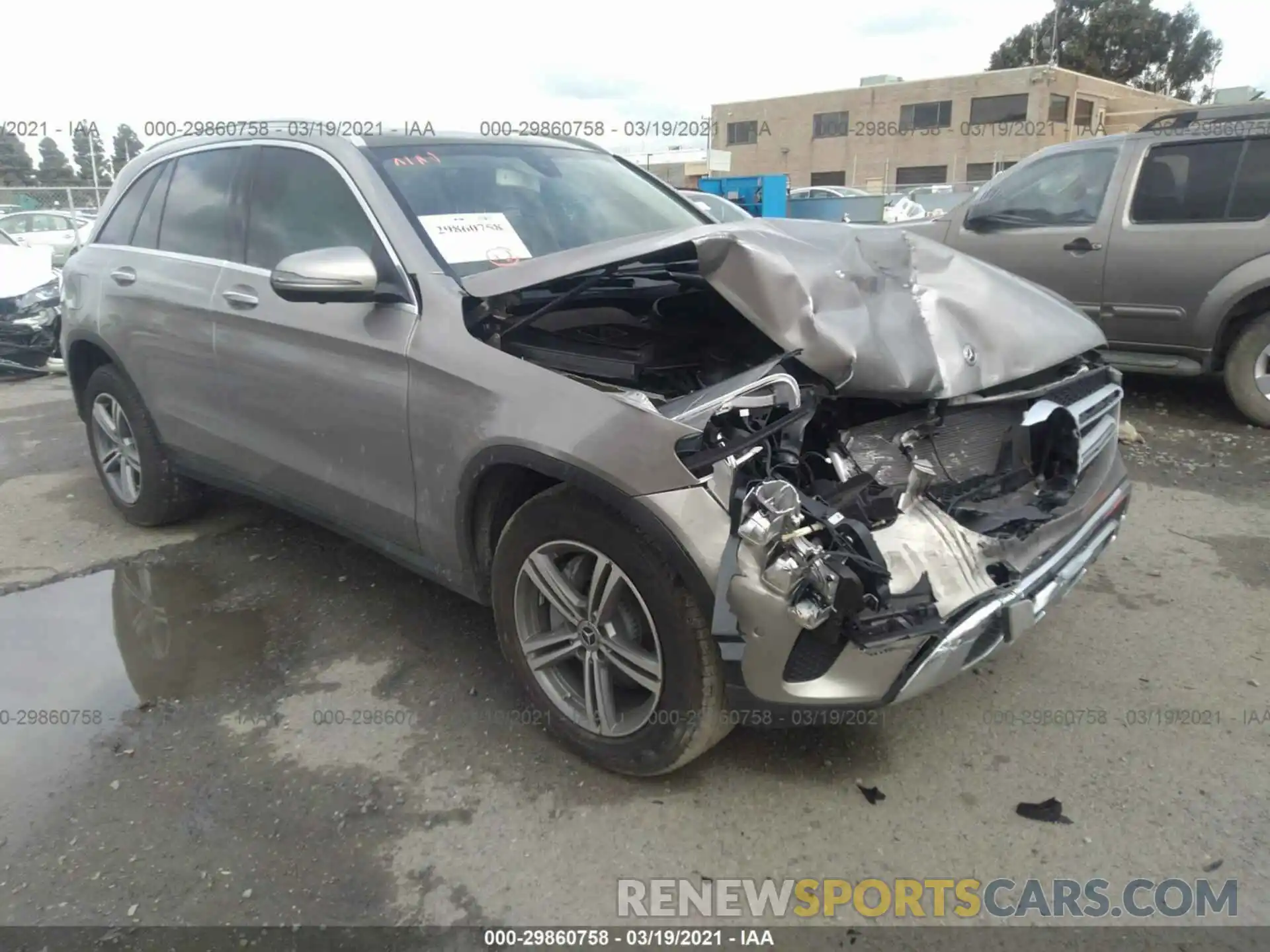 1 Photograph of a damaged car WDC0G8EB4LF737699 MERCEDES-BENZ GLC 2020