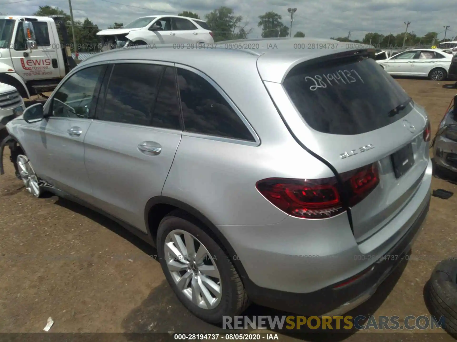 3 Photograph of a damaged car WDC0G8EB5LF677187 MERCEDES-BENZ GLC 2020