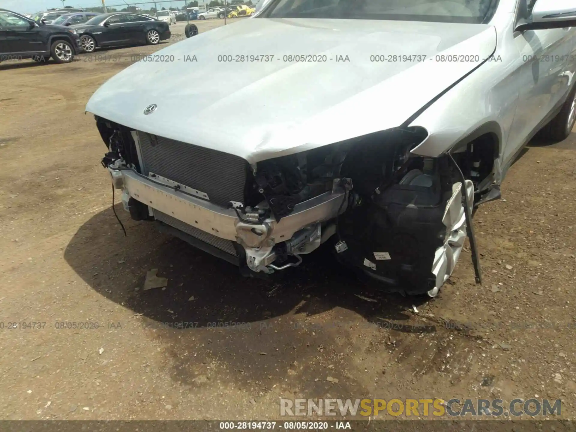 6 Фотография поврежденного автомобиля WDC0G8EB5LF677187 MERCEDES-BENZ GLC 2020