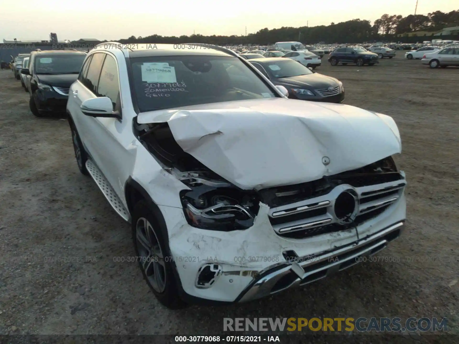 6 Photograph of a damaged car WDC0G8EB5LF704761 MERCEDES-BENZ GLC 2020