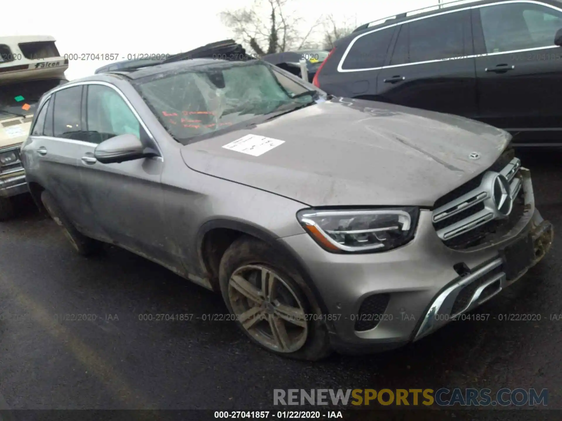 1 Photograph of a damaged car WDC0G8EB5LF722189 MERCEDES-BENZ GLC 2020