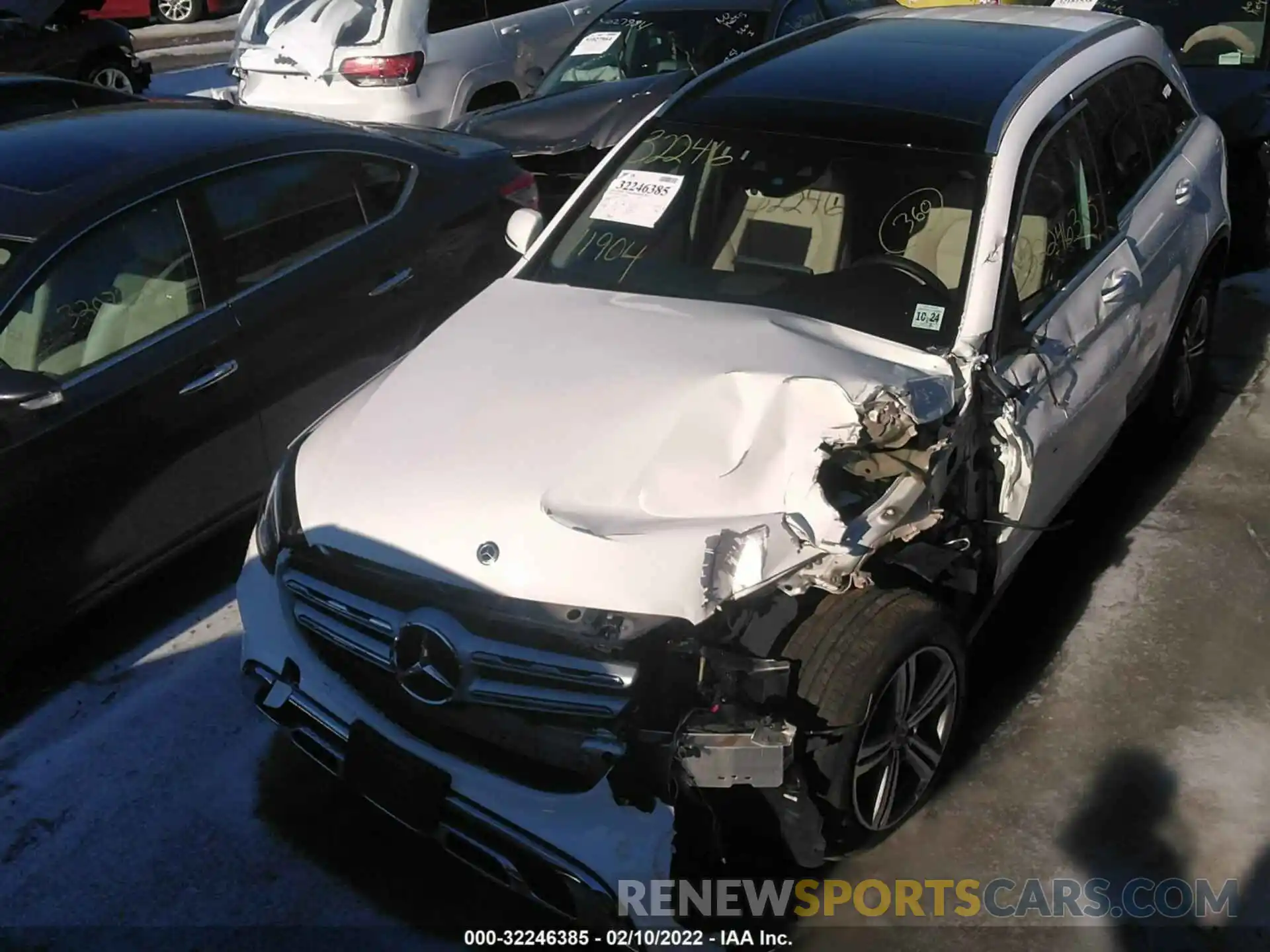 1 Photograph of a damaged car WDC0G8EB5LF725318 MERCEDES-BENZ GLC 2020