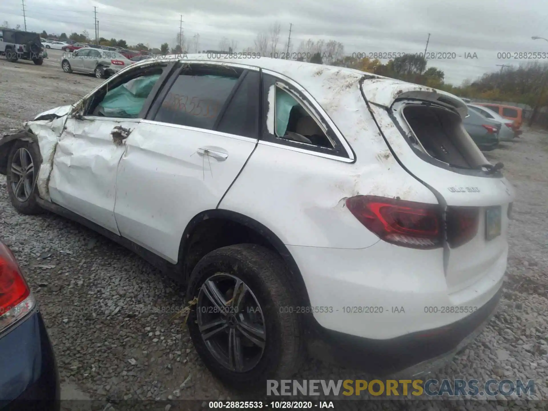 3 Photograph of a damaged car WDC0G8EB6LF707281 MERCEDES-BENZ GLC 2020