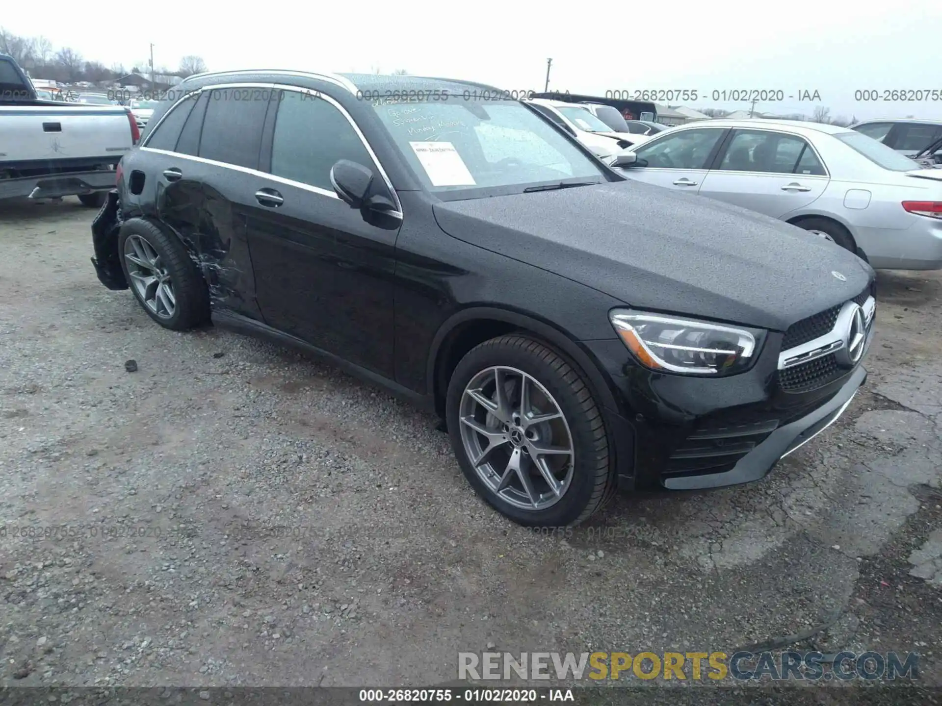 1 Photograph of a damaged car WDC0G8EB6LF720418 MERCEDES-BENZ GLC 2020