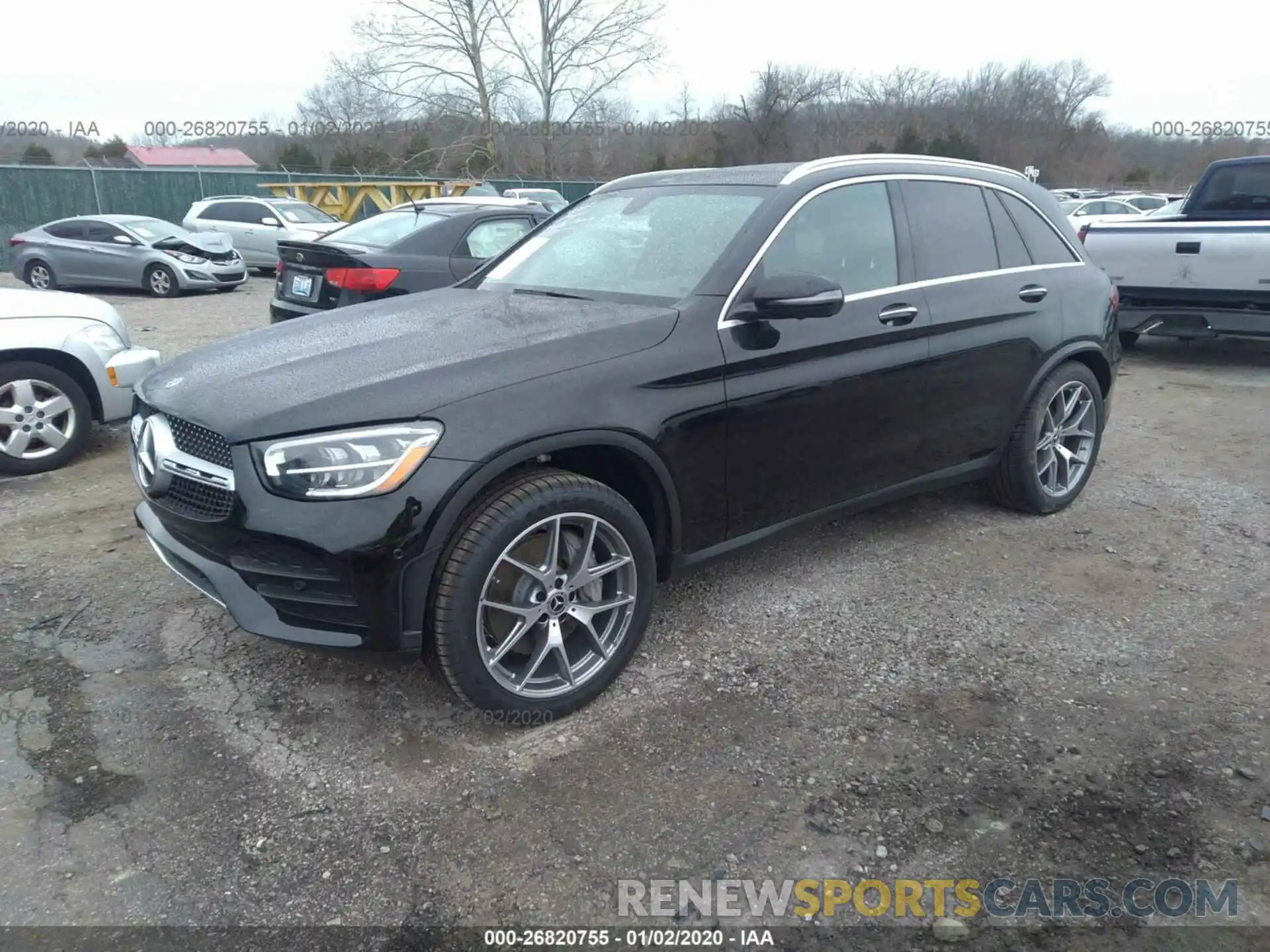 2 Photograph of a damaged car WDC0G8EB6LF720418 MERCEDES-BENZ GLC 2020