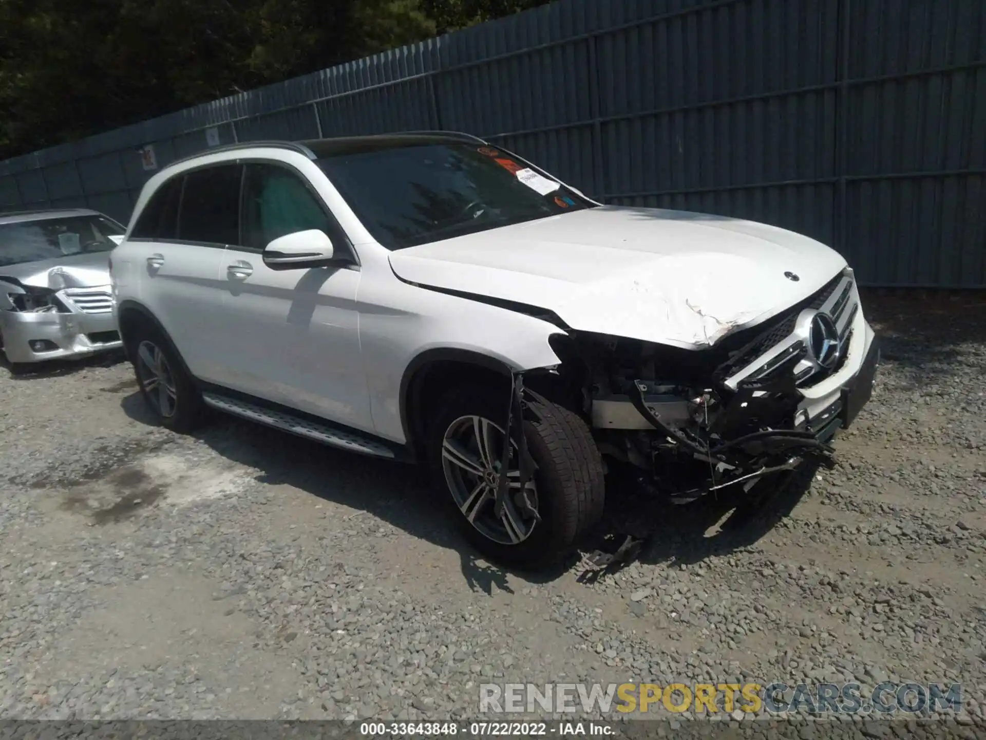 1 Photograph of a damaged car WDC0G8EB6LF749949 MERCEDES-BENZ GLC 2020