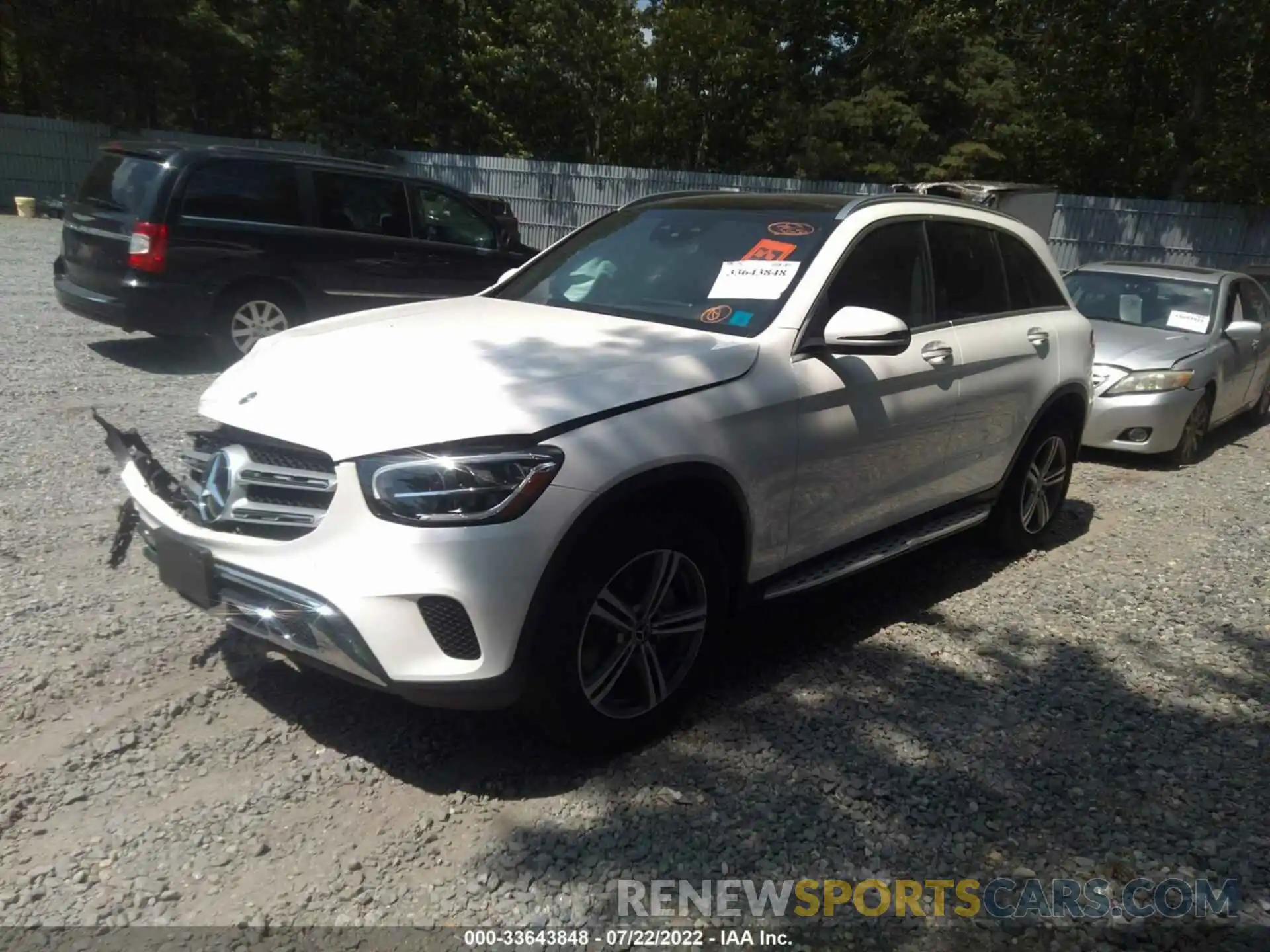 2 Photograph of a damaged car WDC0G8EB6LF749949 MERCEDES-BENZ GLC 2020