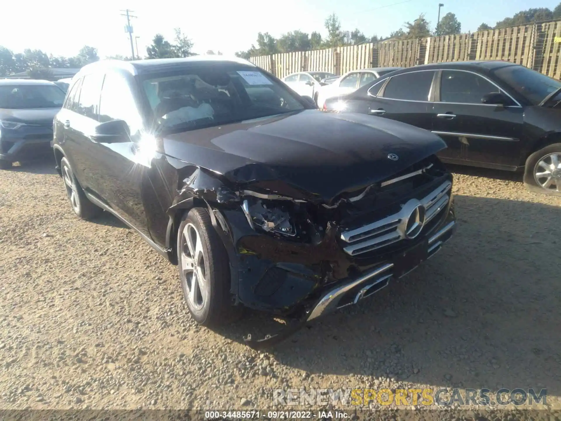 1 Photograph of a damaged car WDC0G8EB7LF694931 MERCEDES-BENZ GLC 2020