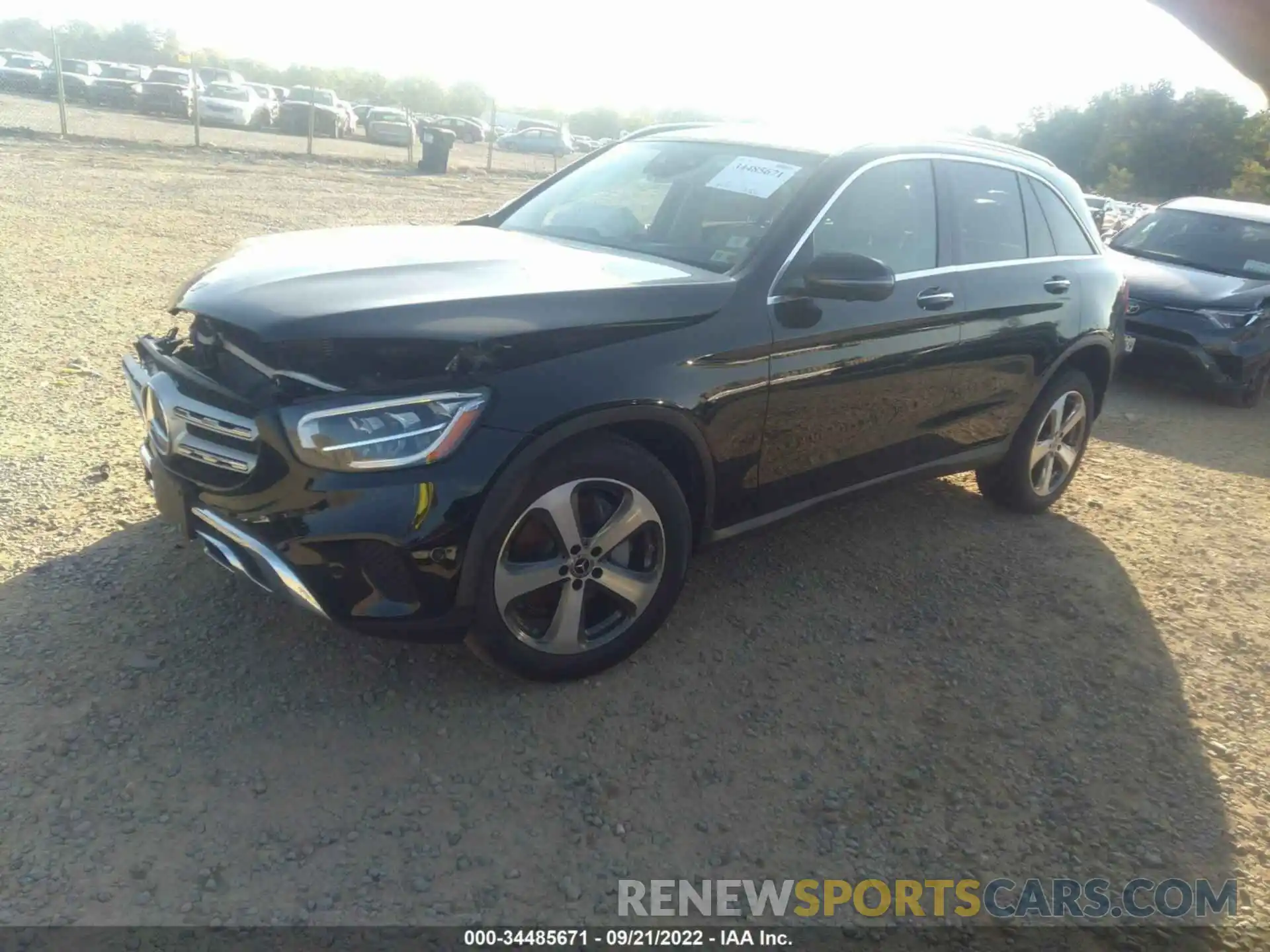 2 Photograph of a damaged car WDC0G8EB7LF694931 MERCEDES-BENZ GLC 2020