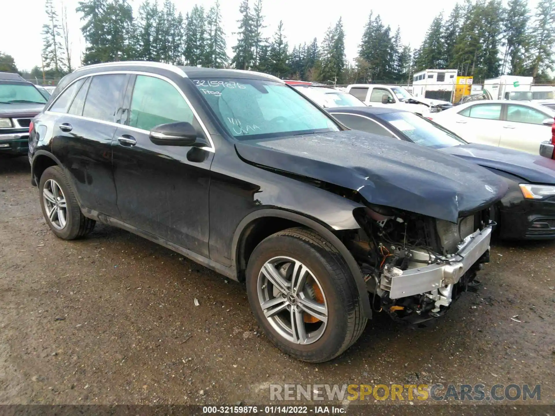 1 Photograph of a damaged car WDC0G8EB7LF706558 MERCEDES-BENZ GLC 2020