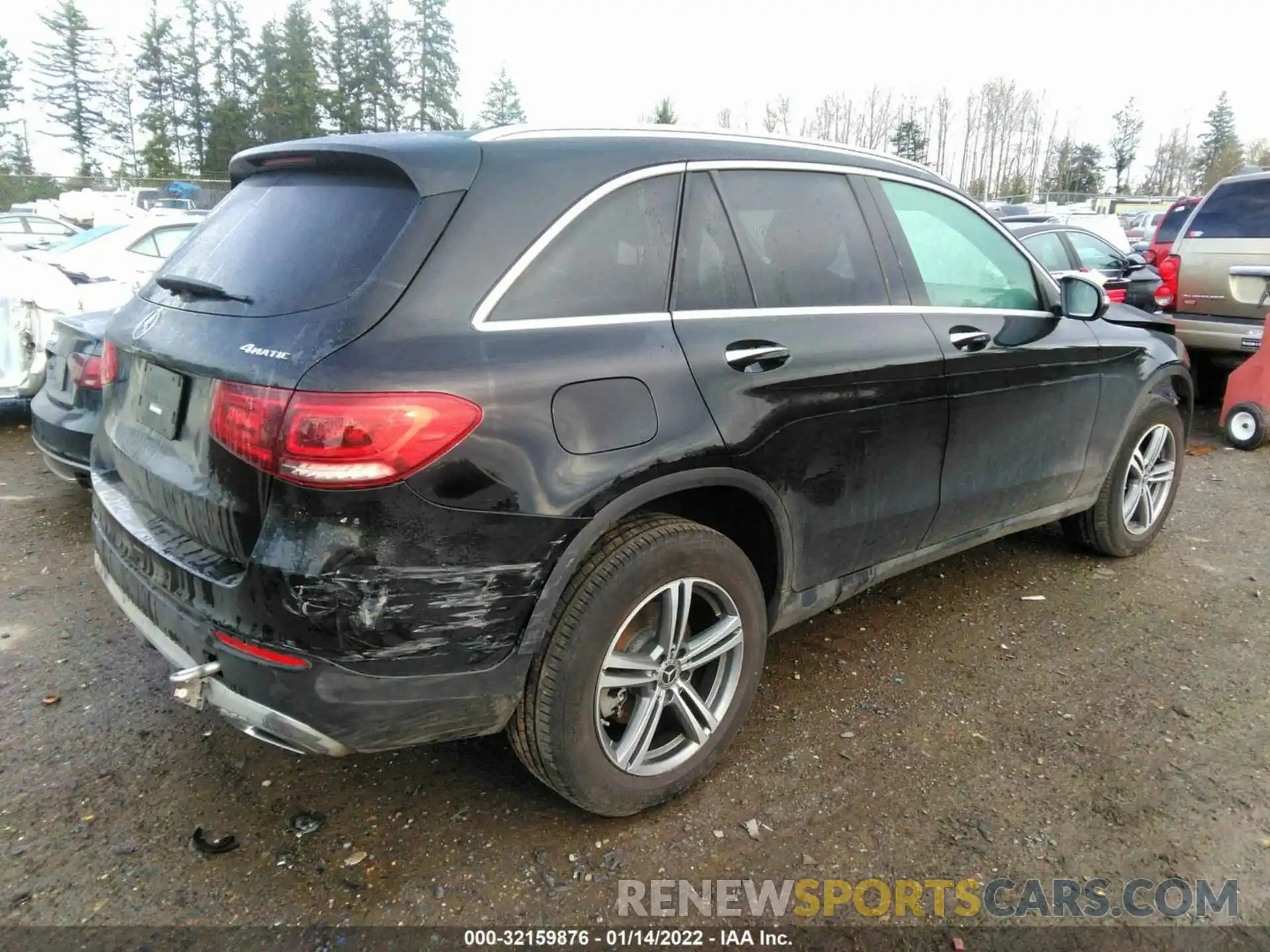 4 Фотография поврежденного автомобиля WDC0G8EB7LF706558 MERCEDES-BENZ GLC 2020